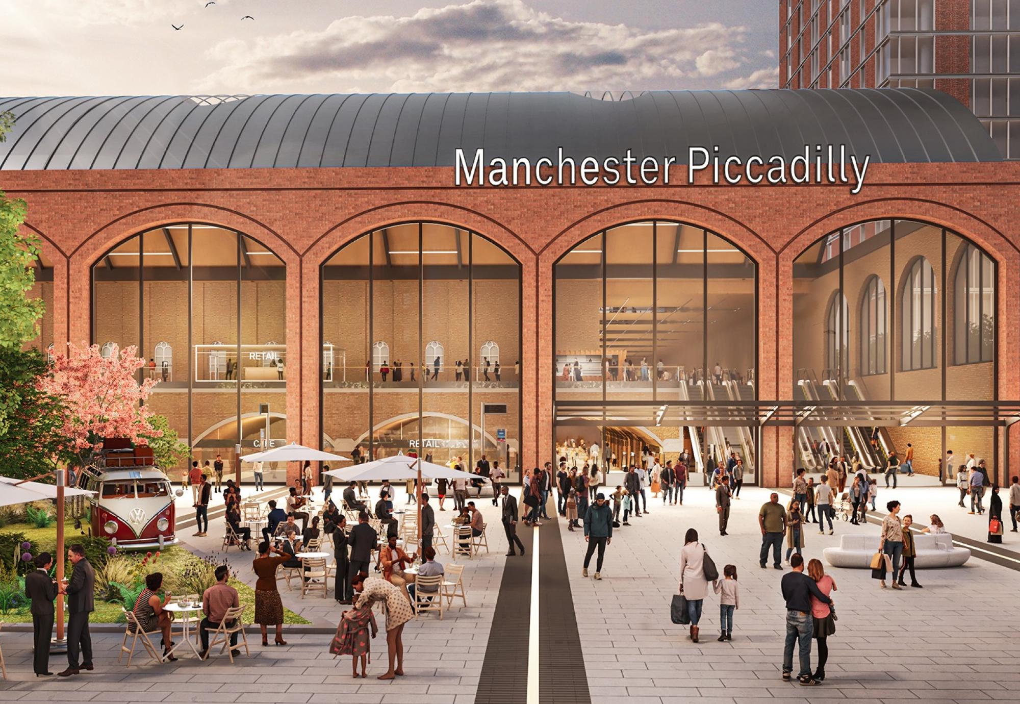 Manchester Piccadilly Artist Impression