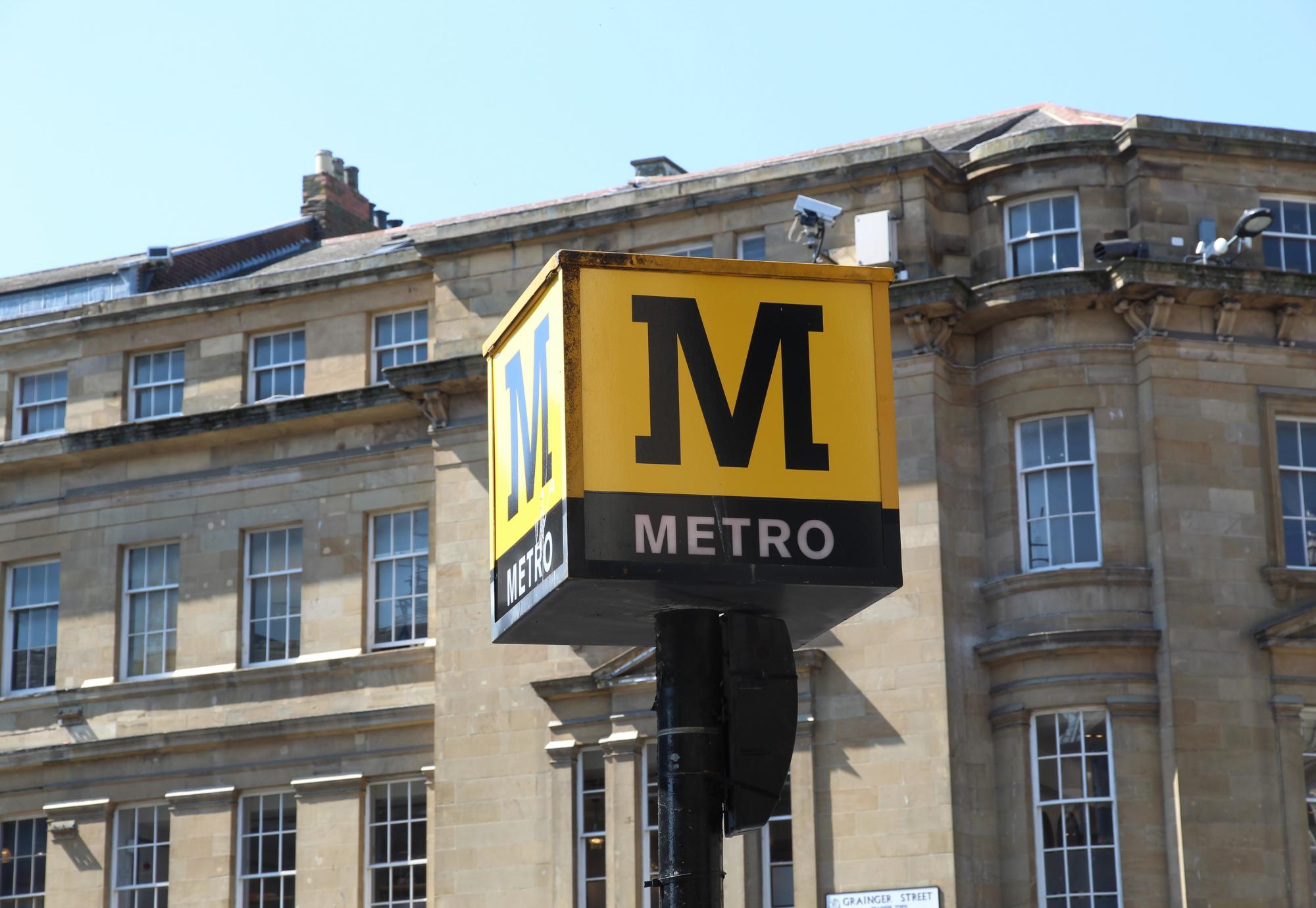 Metro sign