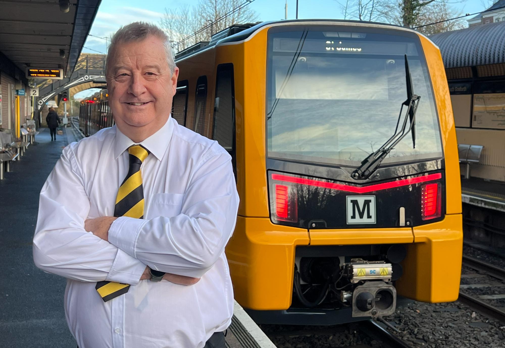 Phil Taylor and Metro Tram