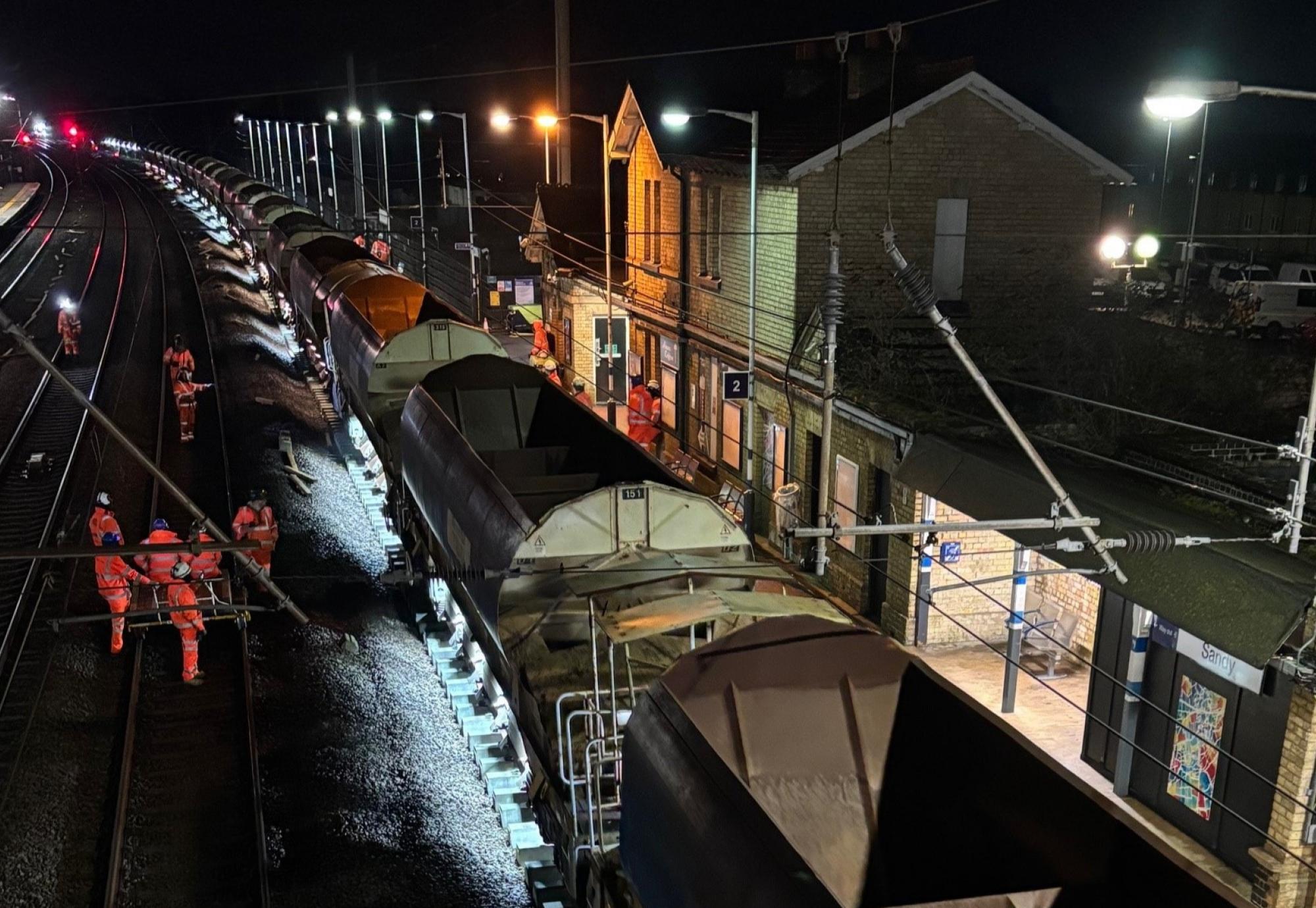 Track Renewal at Sandy