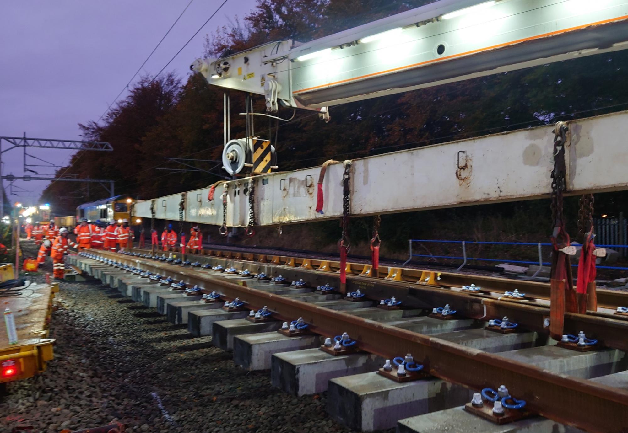 West Anglia Main Line at Cambridge 
