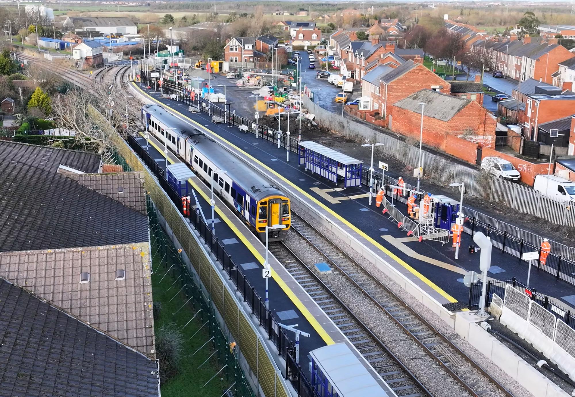 Bedlington Station Drone