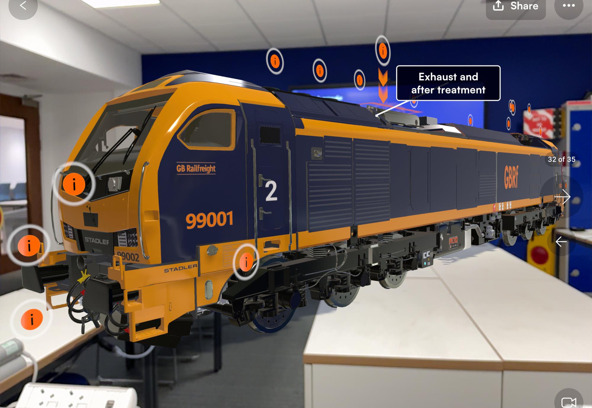 An interactive view of 99001