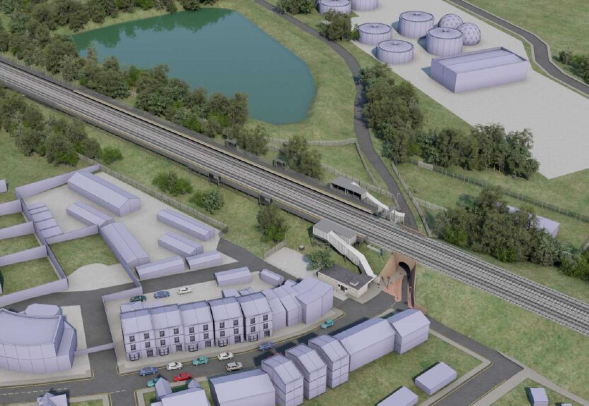 Berrylands Station CGI