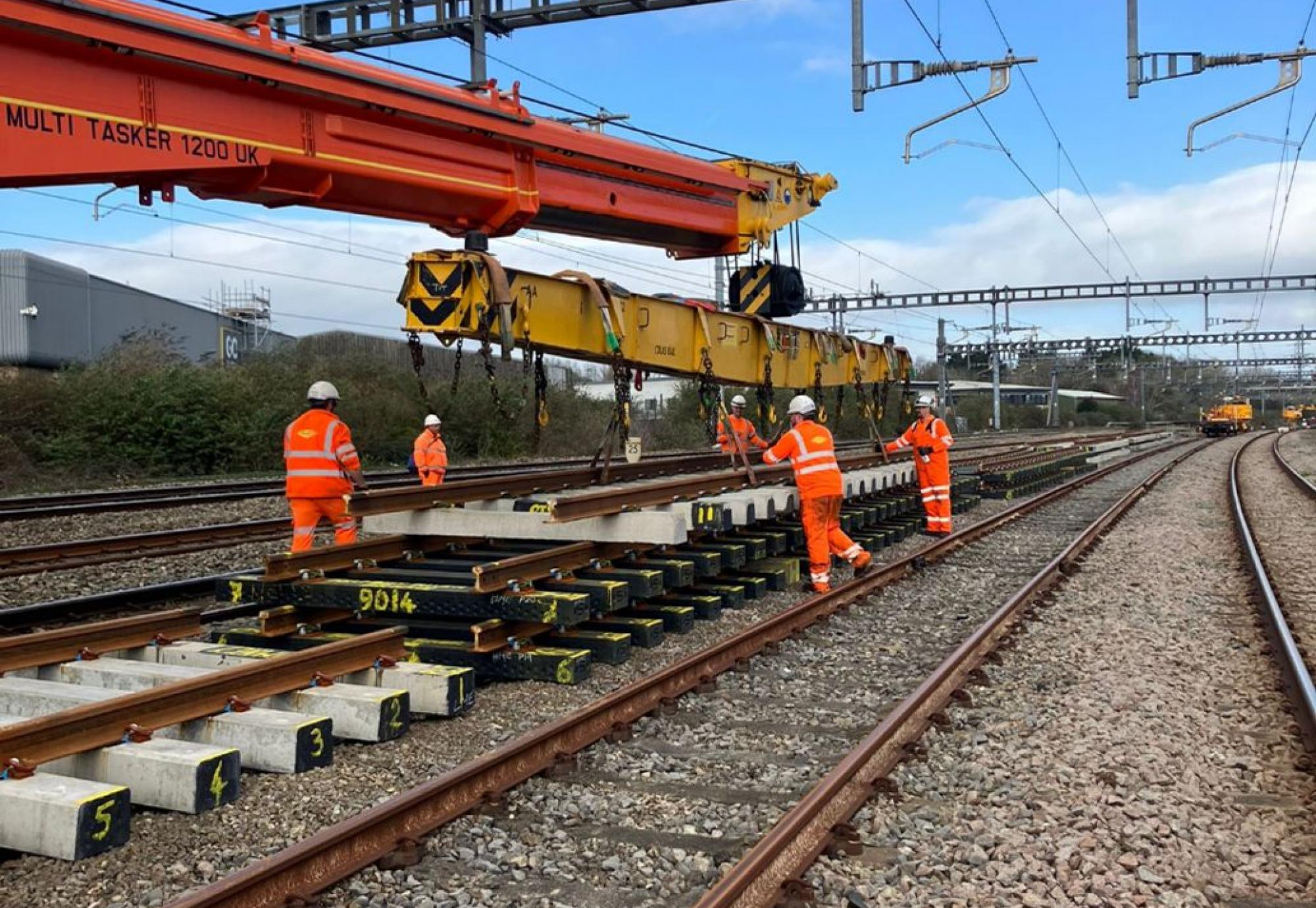 Cardiff Newport Track Renewals