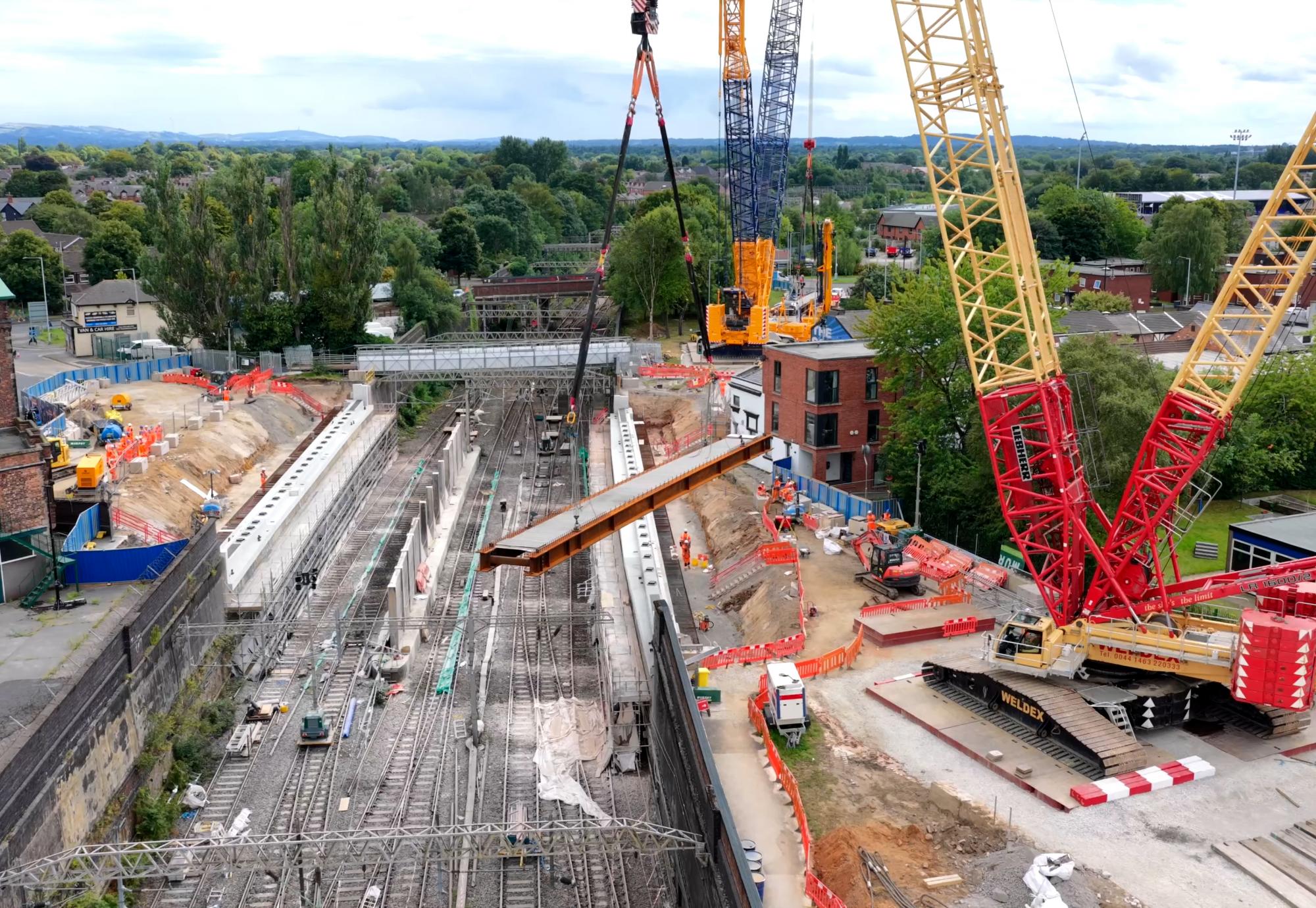 First New Beam Greek Street Bridge