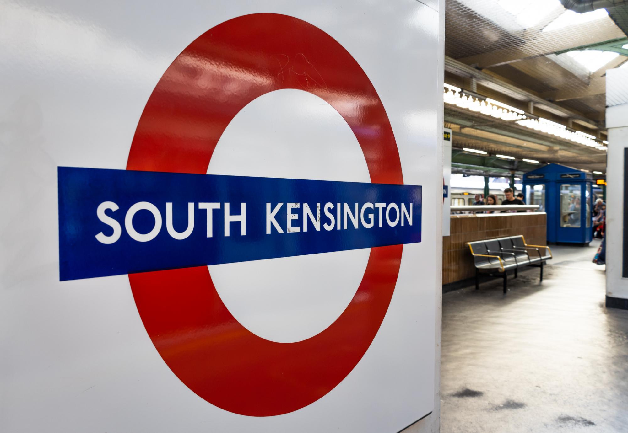 South Kensington Tube Sign 