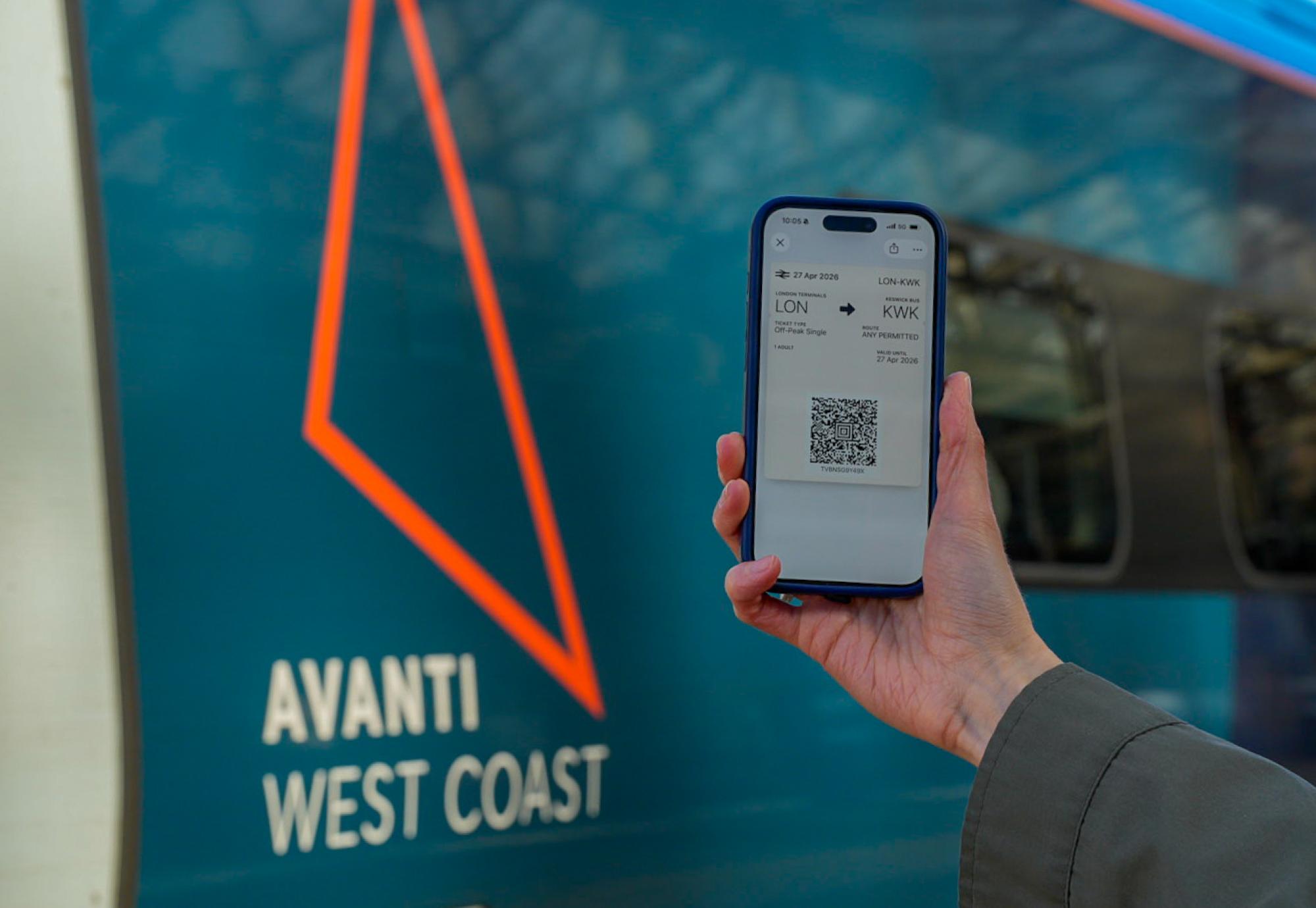 Avanti West Coast Keswick Ticket Relaunch