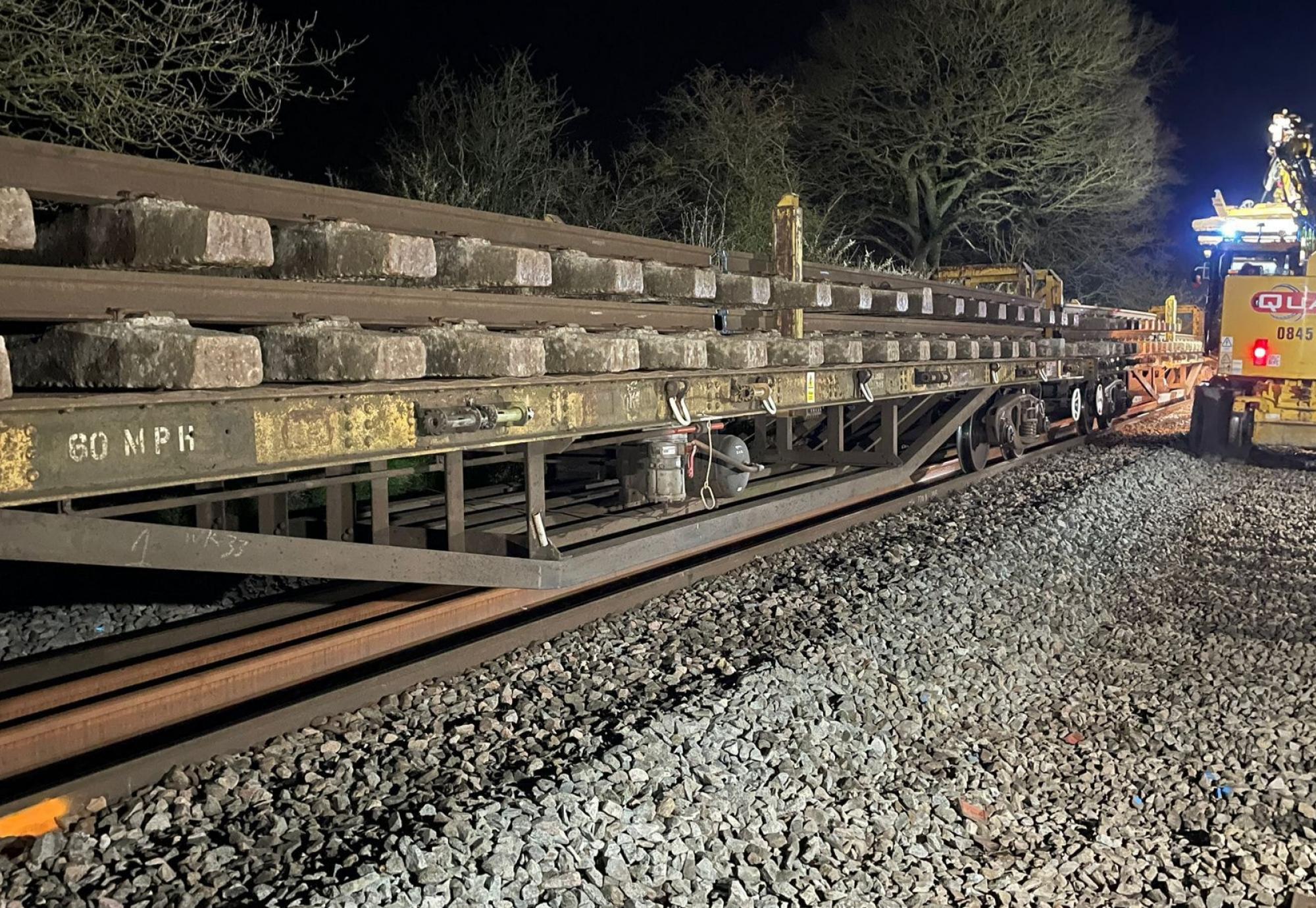 East Somerset Junction Track Work