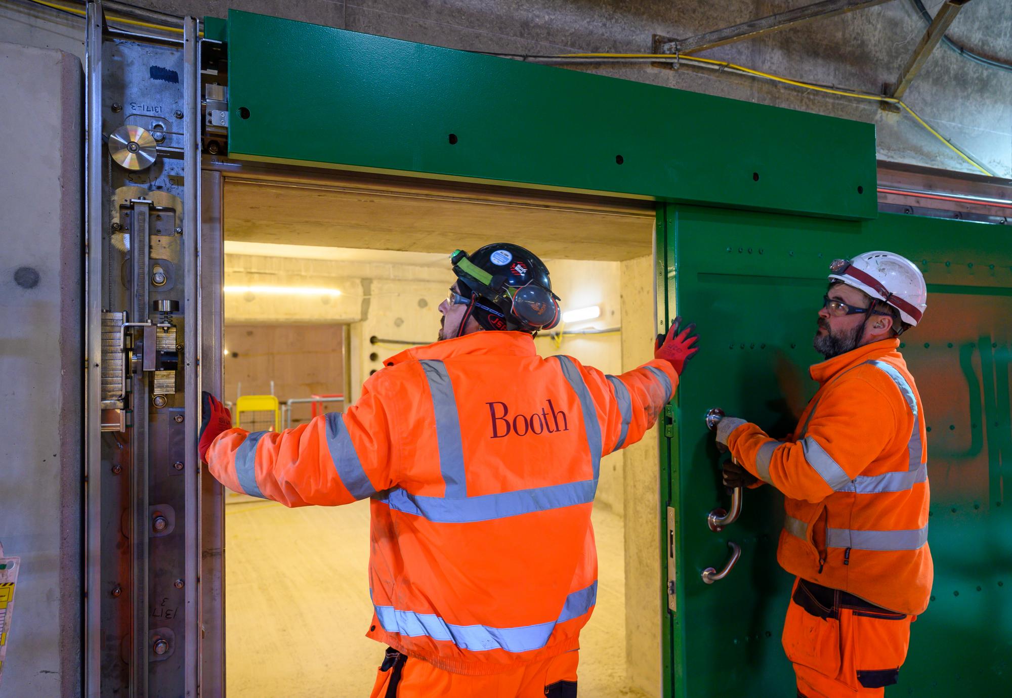 Test Fitting Passage Door