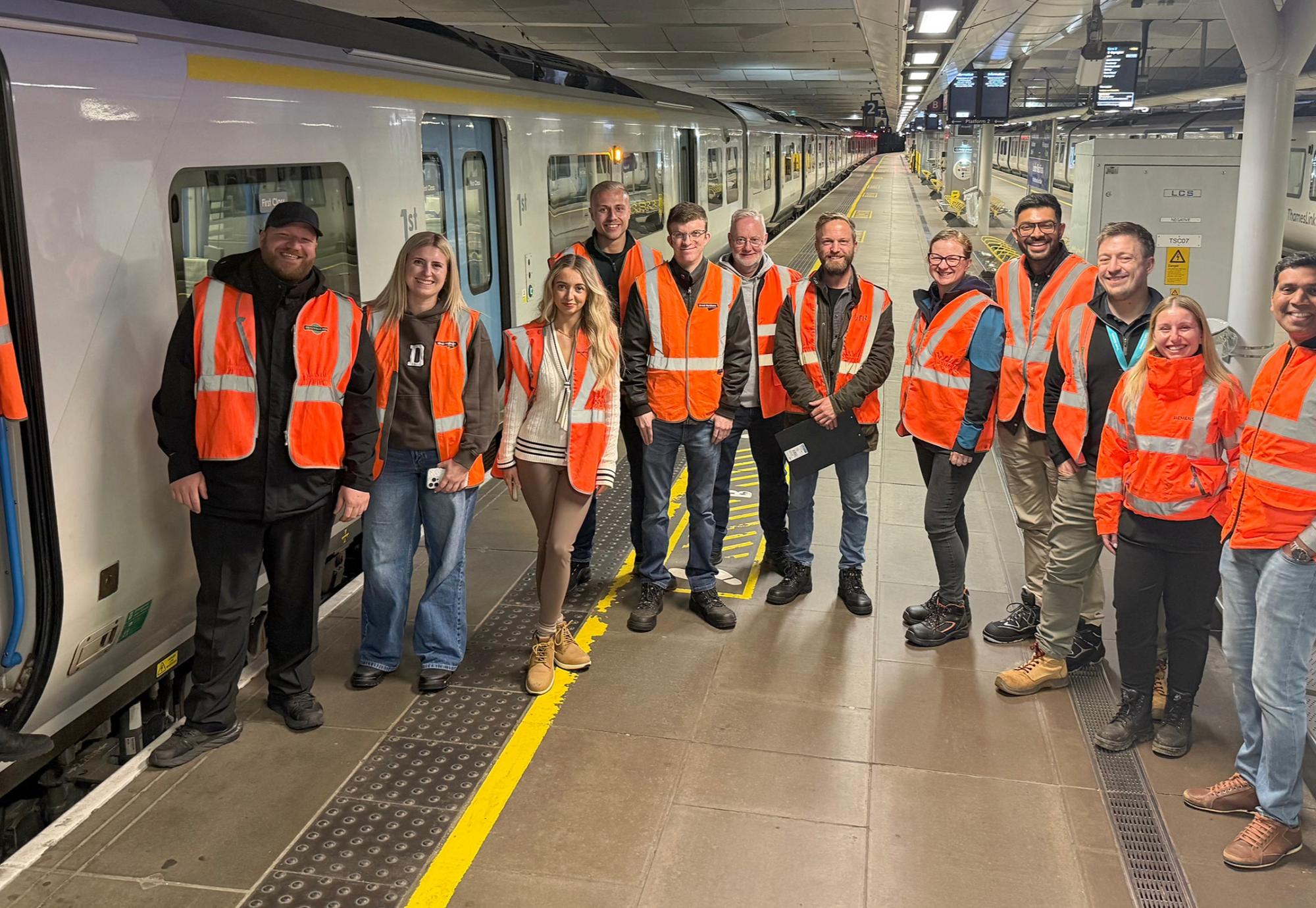 Class 700 testing at Blackfriars