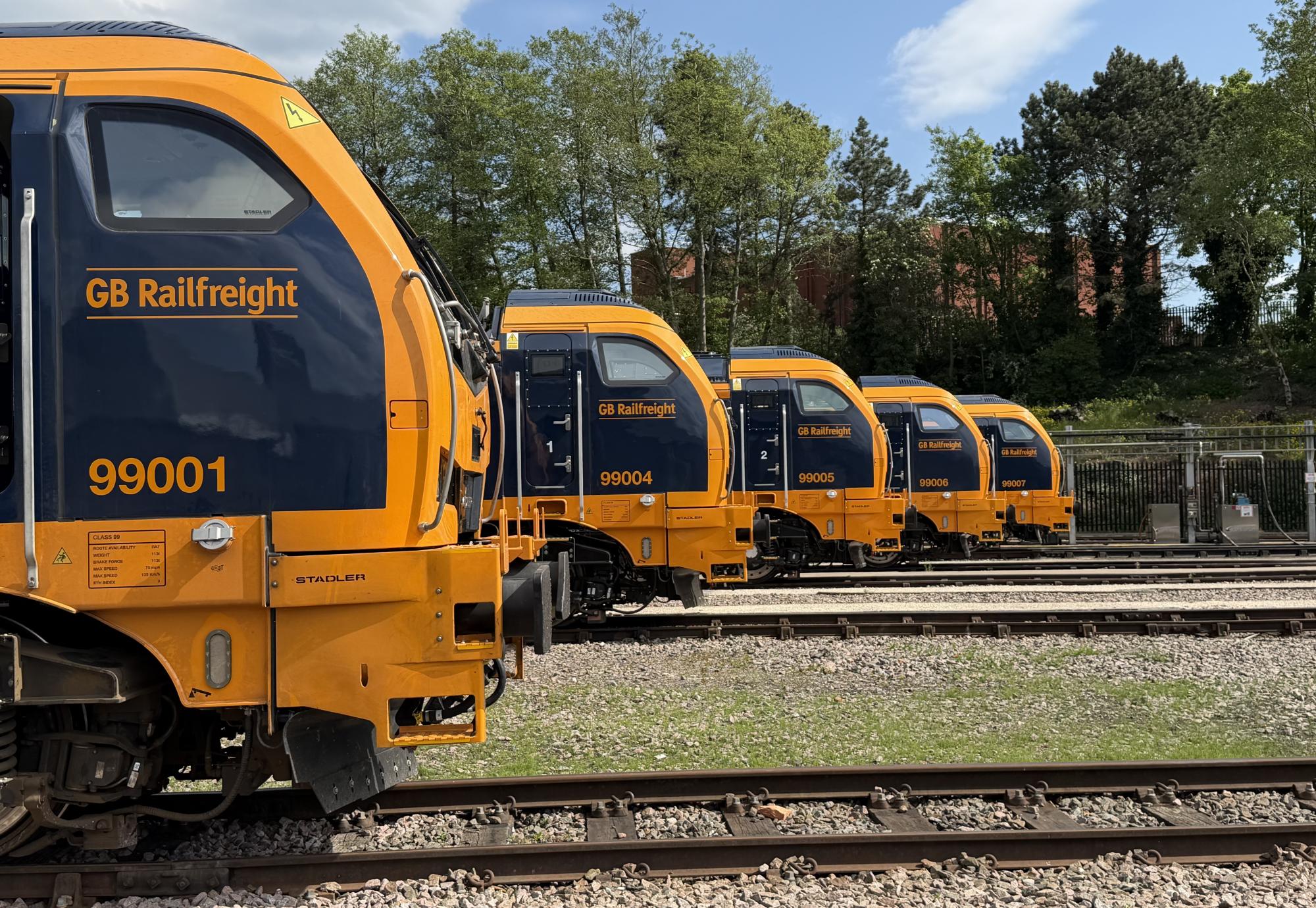 Class 99 locomotives in Leicester