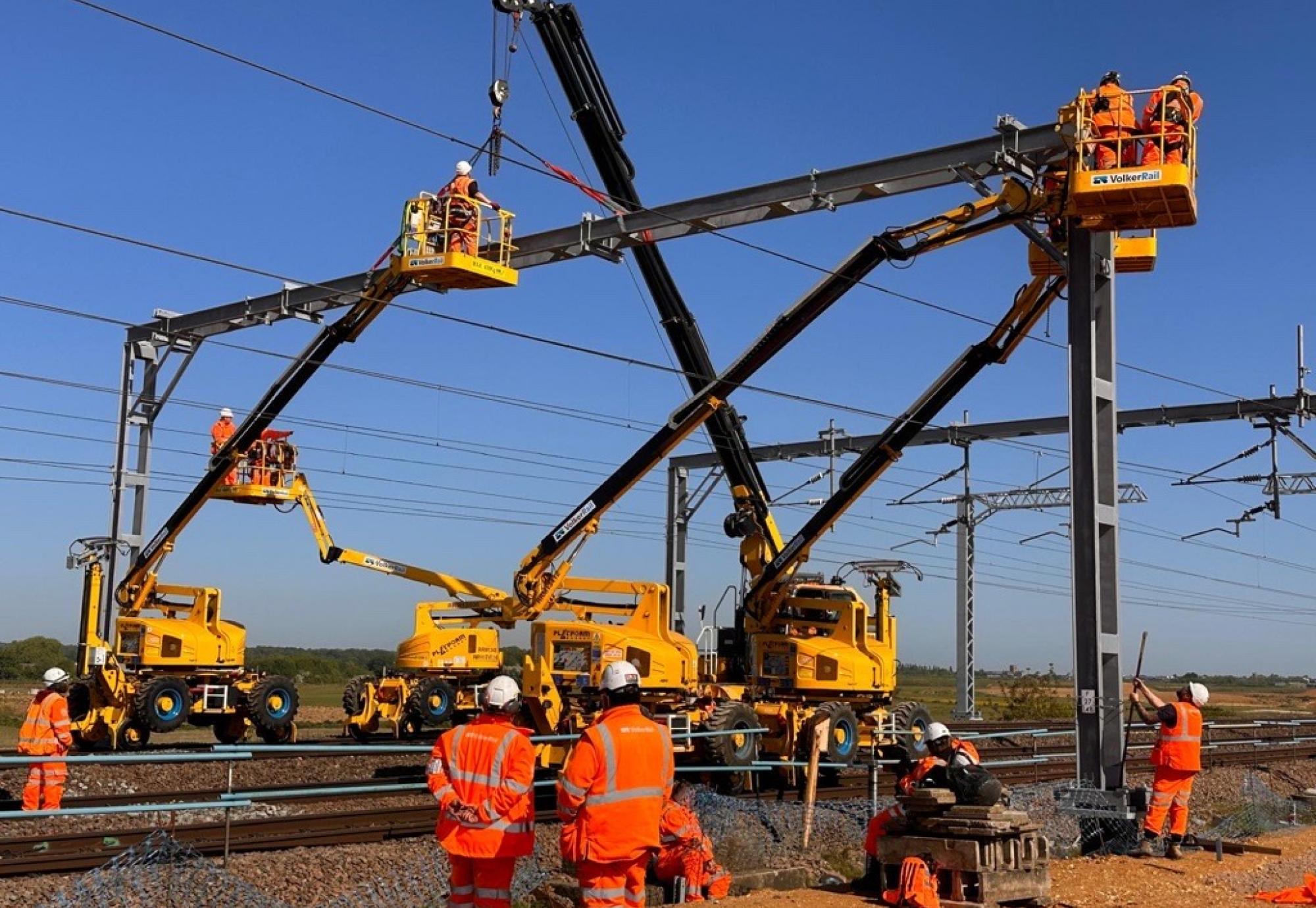 Overhead Line Equipment Work