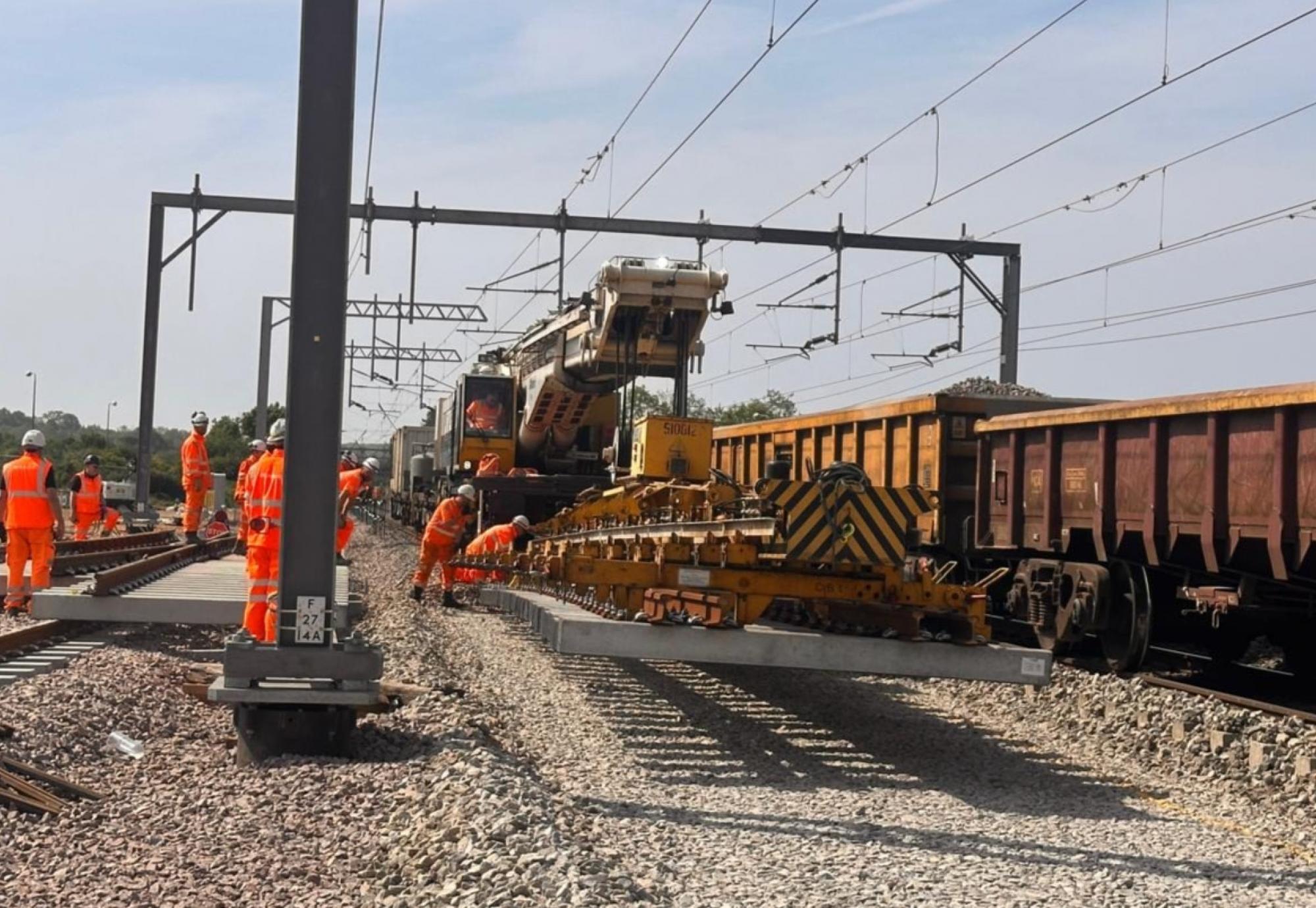 Switches and crossings work