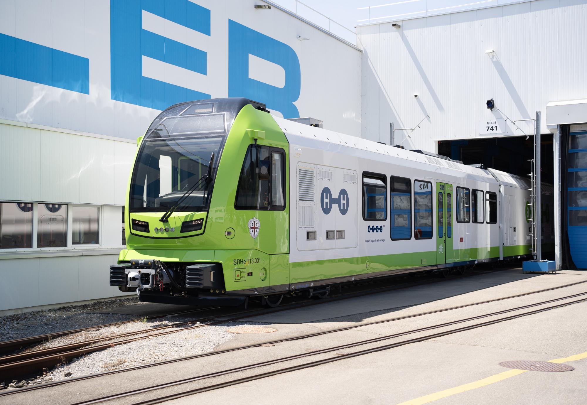 Worlds First Hydrogen Train Barrow Guage