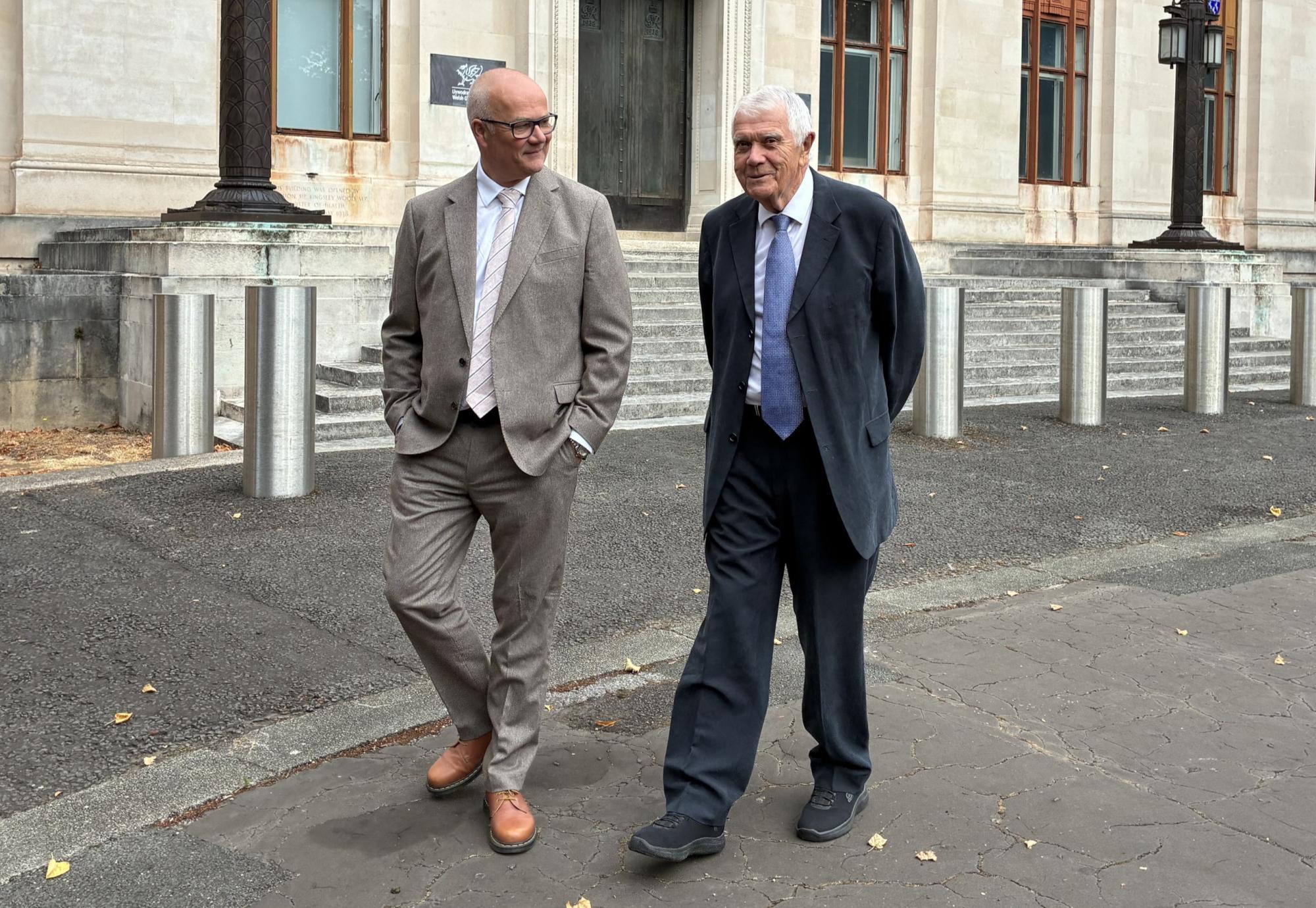 Mark Hooper and Lord Burns
