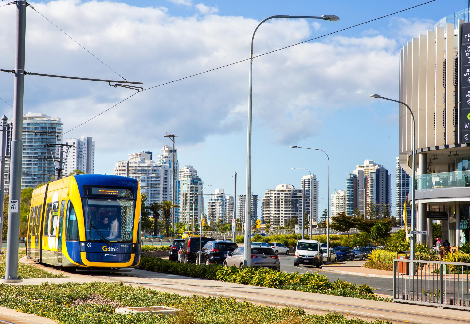 Gold coast tram