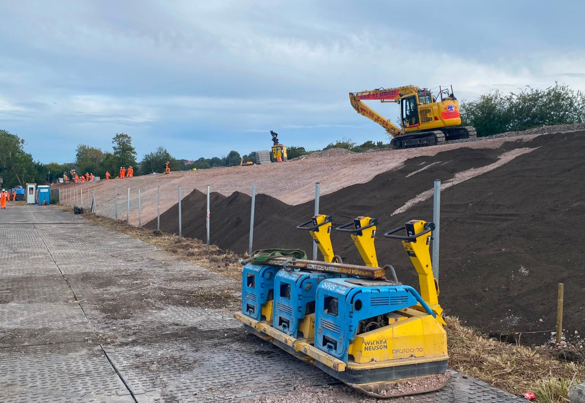 Main works at Lewes Complete 
