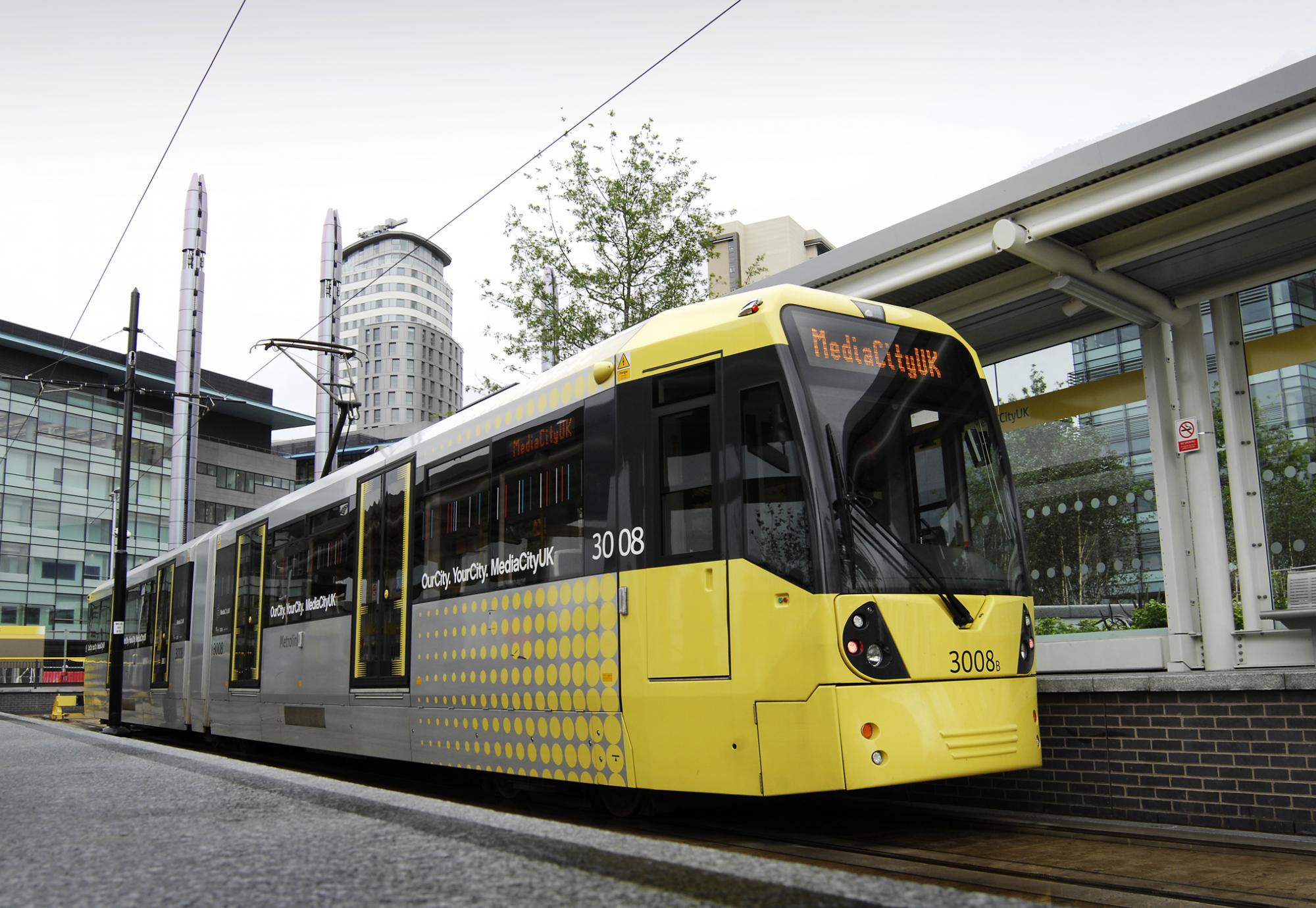Metrolink Media City Tram