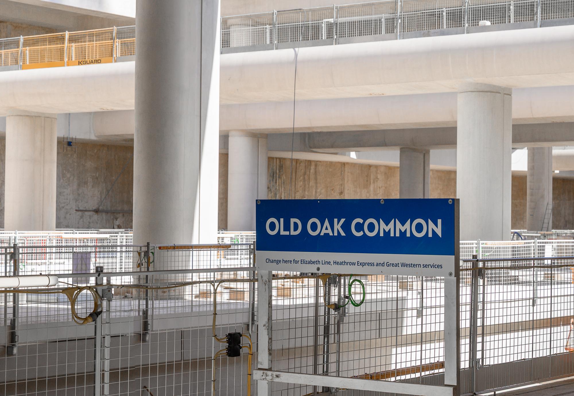 Old Oak Common Platforms Complete 