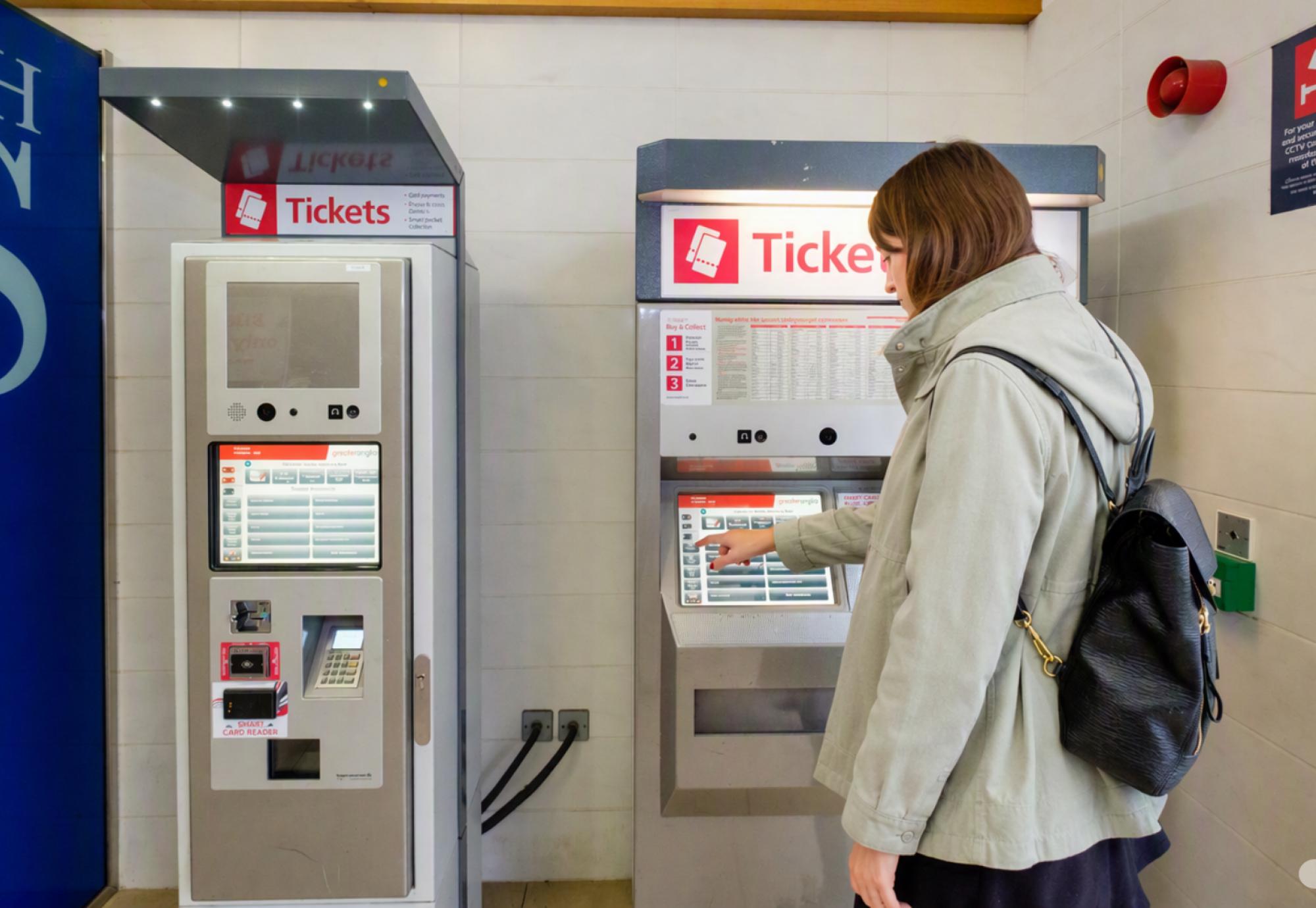 Ticket Machine in Colchester