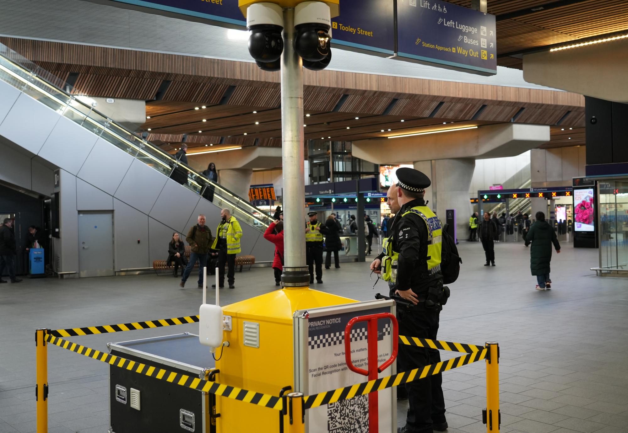 BTP LFR Trial London Bridge Station