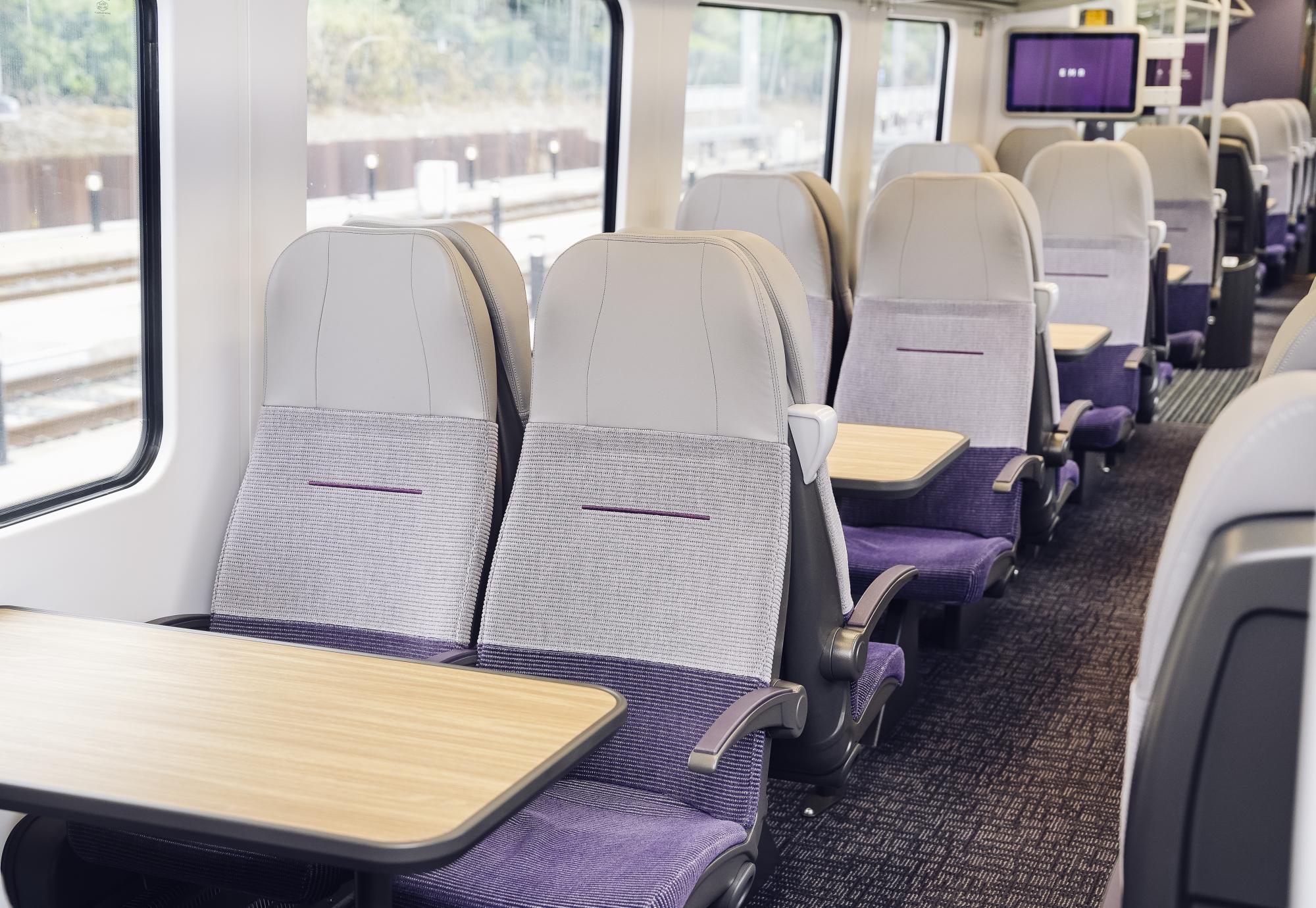 Inside a EMR Train