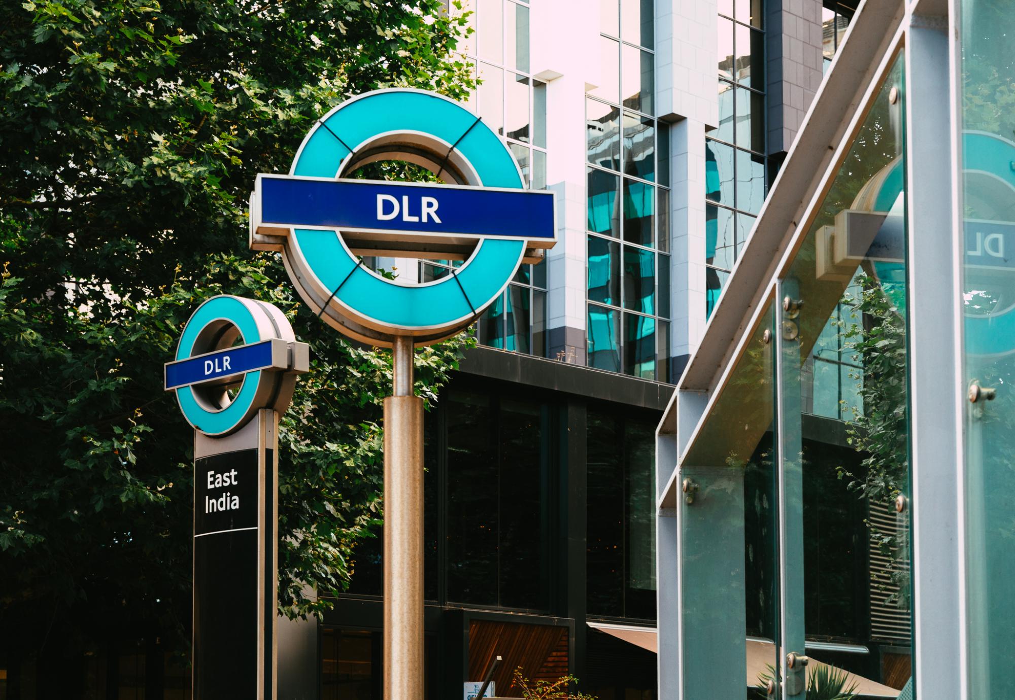 DLR sign London
