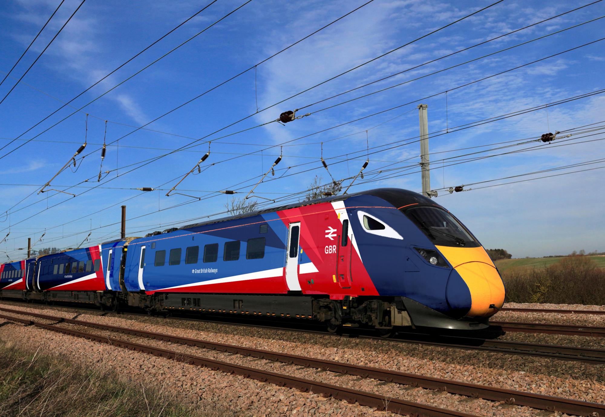 GBR Train Livery