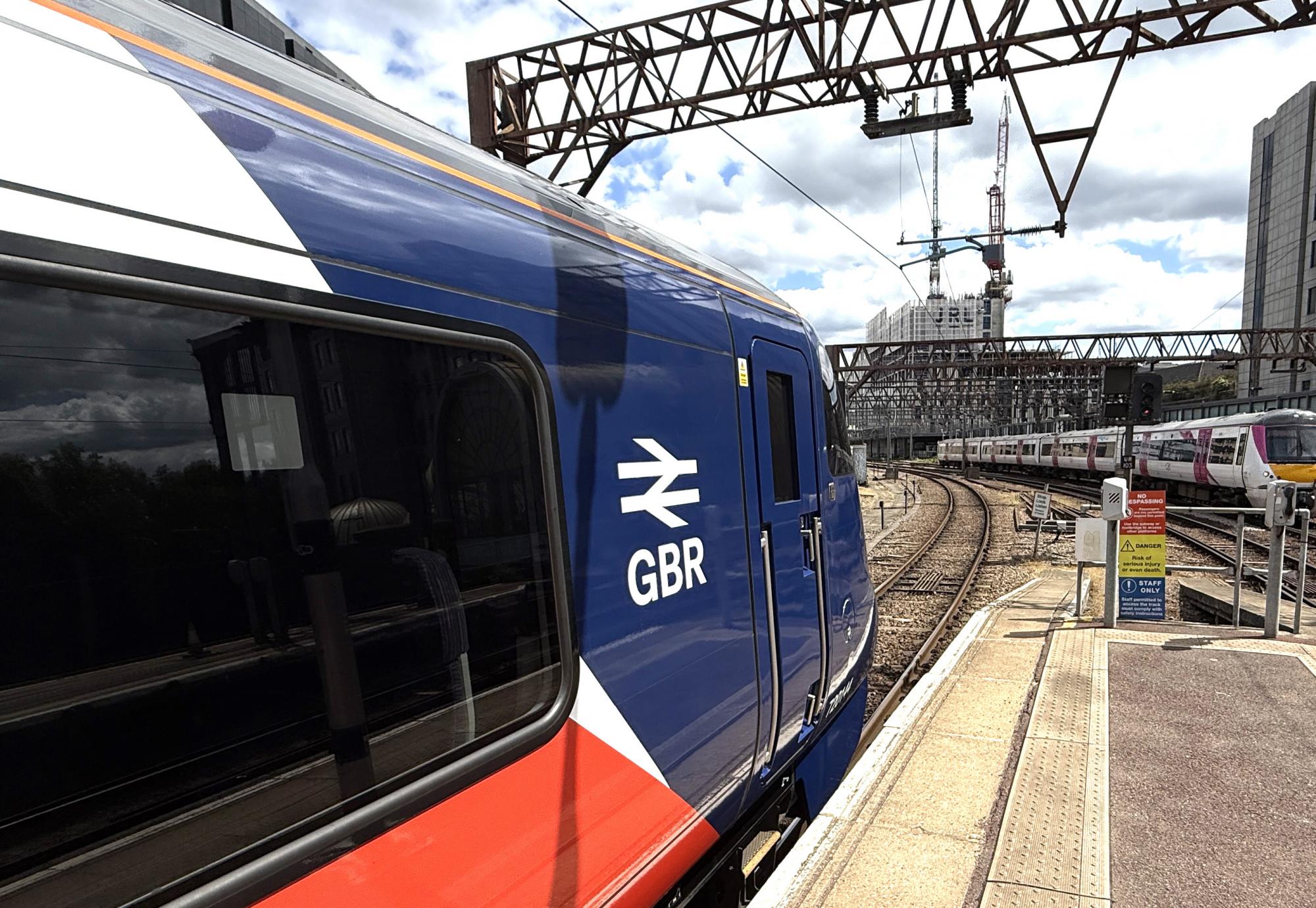 Greater Anglia Train with PANDAS