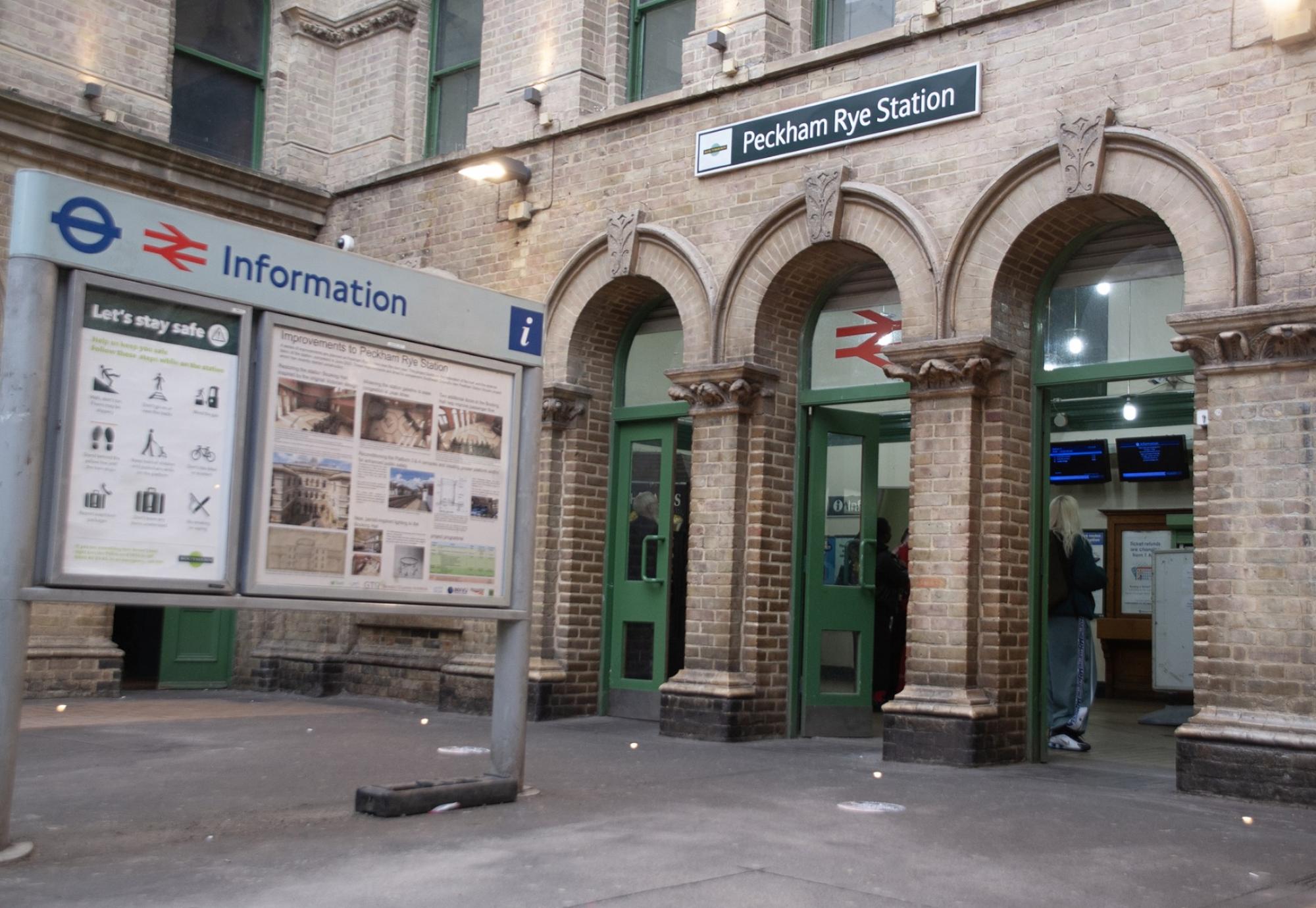 Peckham Rye Station entrance
