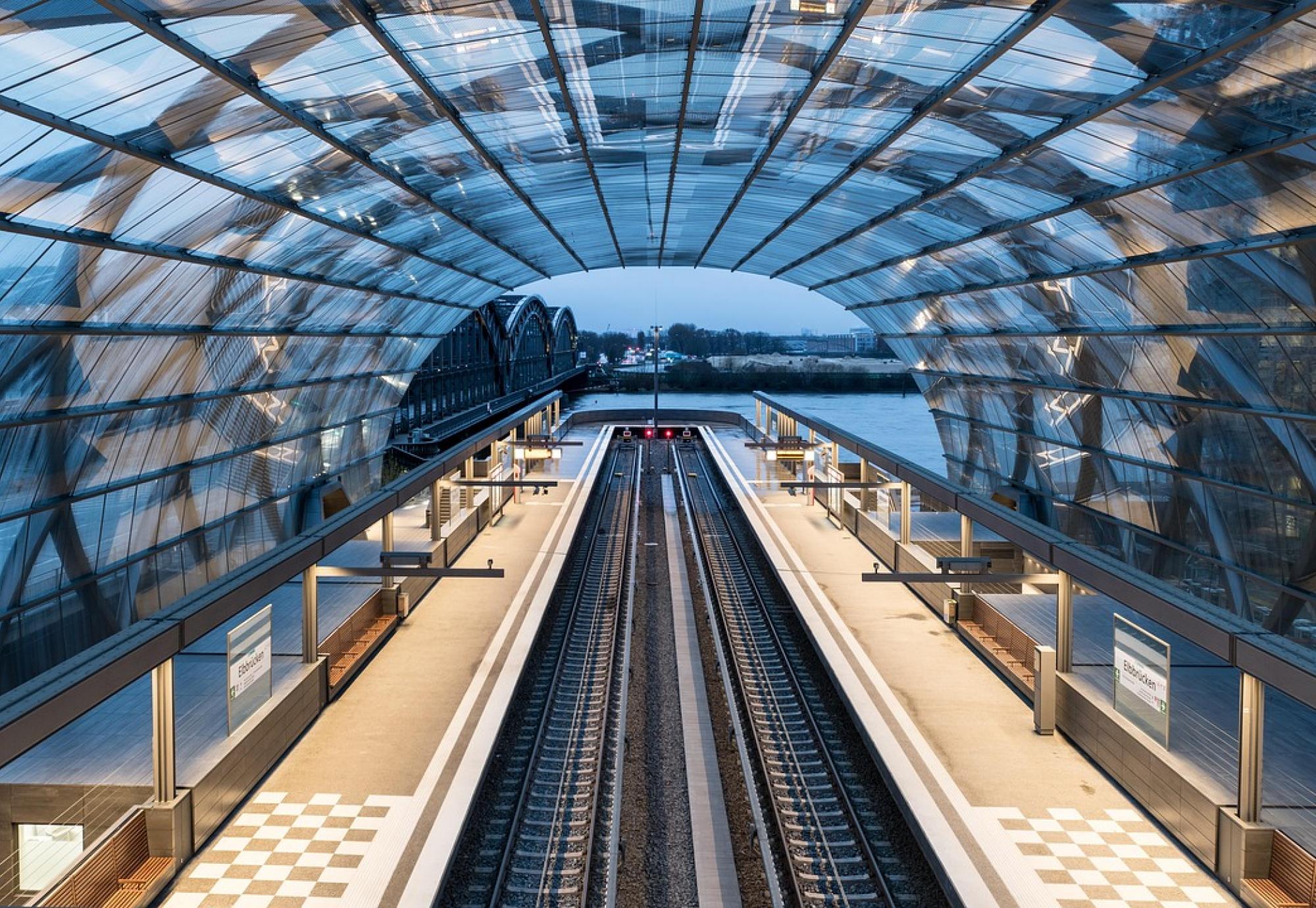 Glass Rail Tunnel