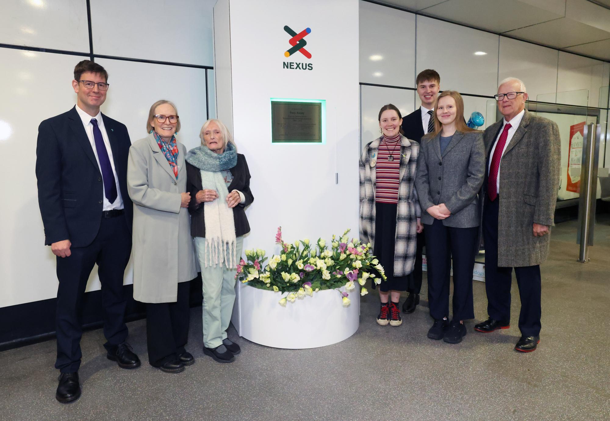 Unveiling of Plaque