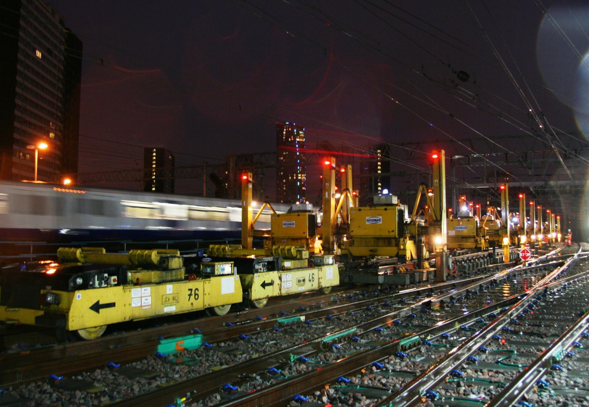Engineering works on Anglia Route