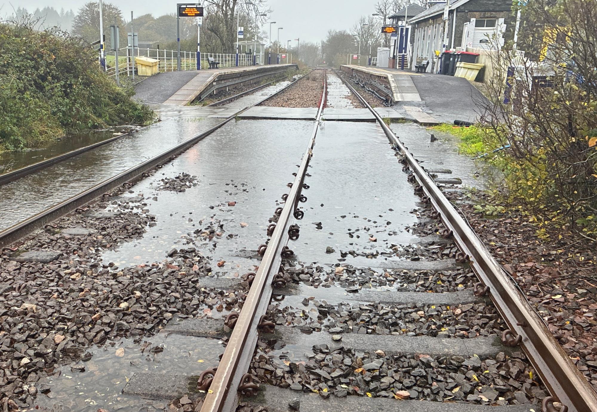 Flooding at Barrhill