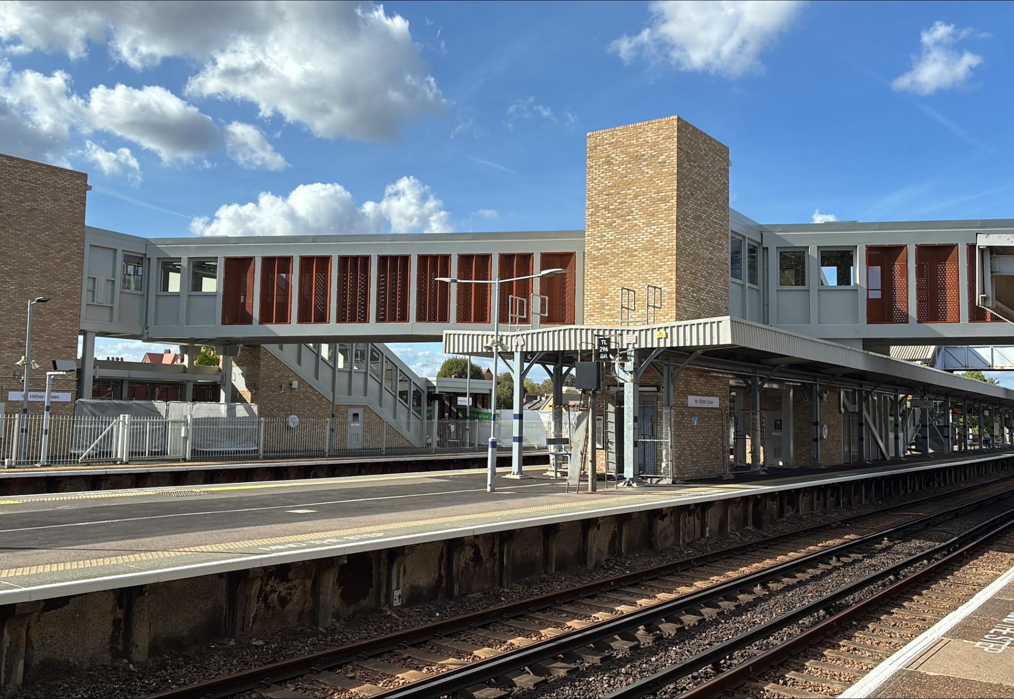 Hither Green footbridge