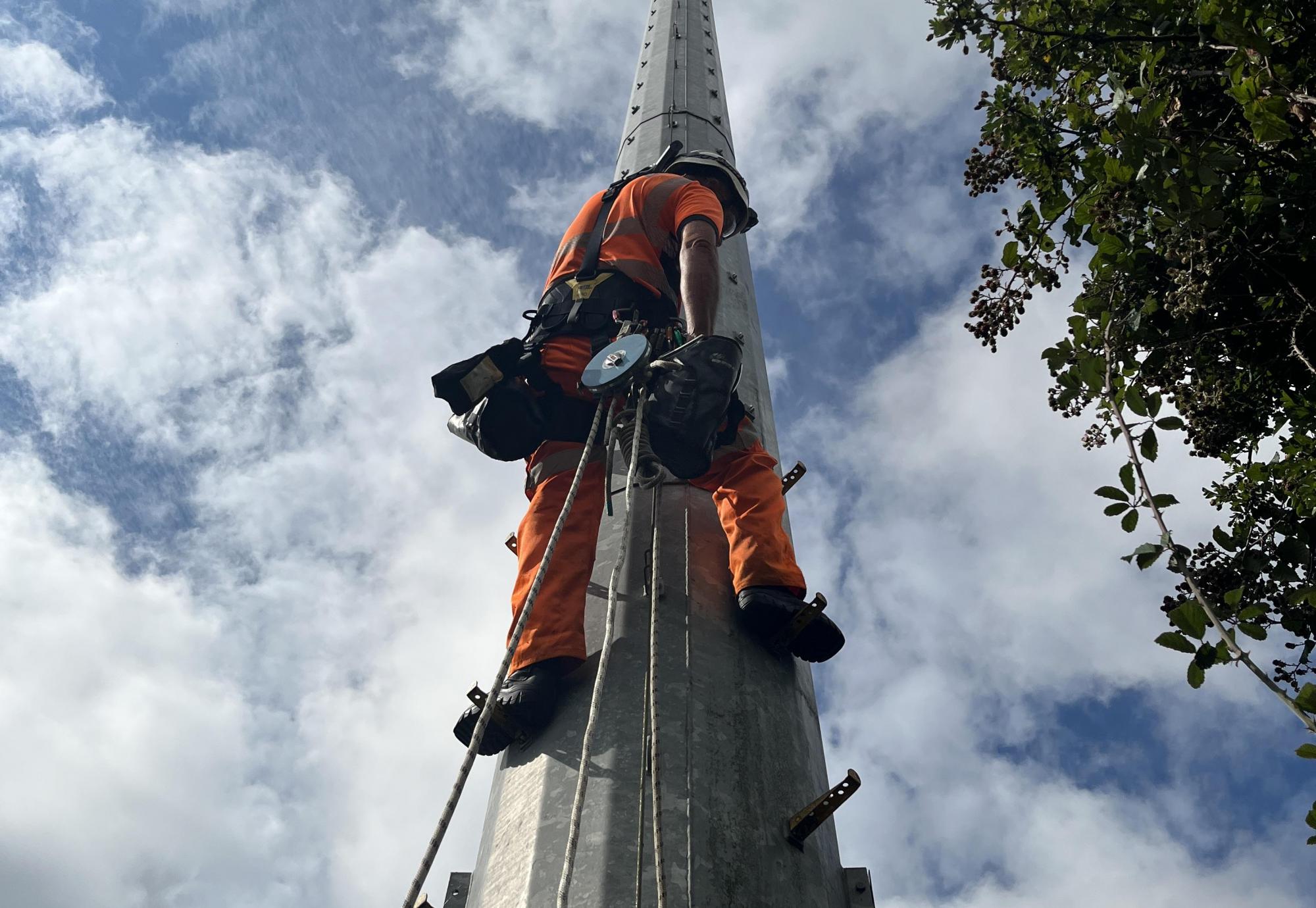 Installing weather stations