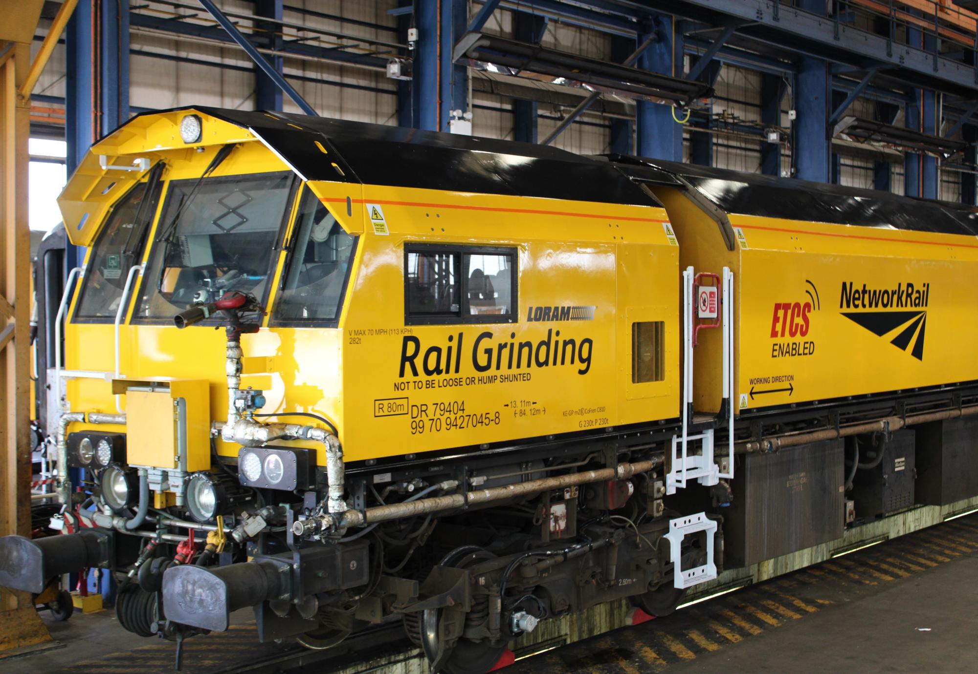 Loram C44 Rail Grinder vehicle 44-02
