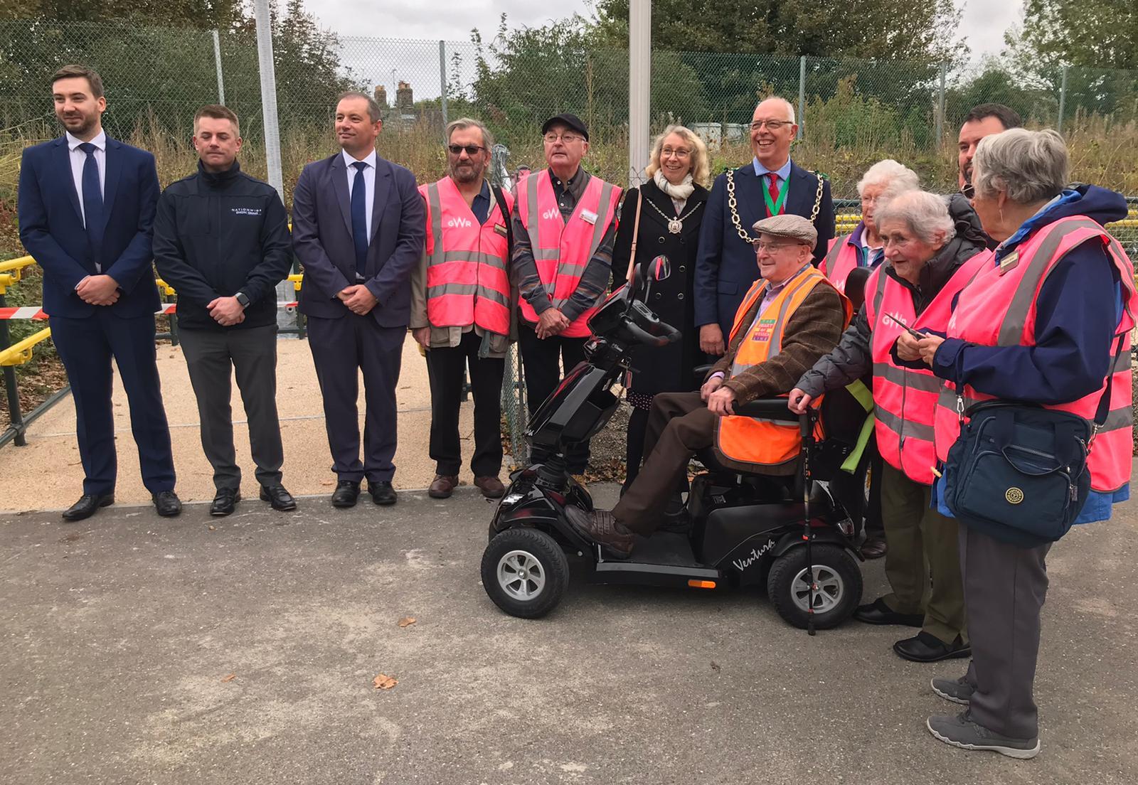 New ramp unveiled at Dorchester West station | Rail News