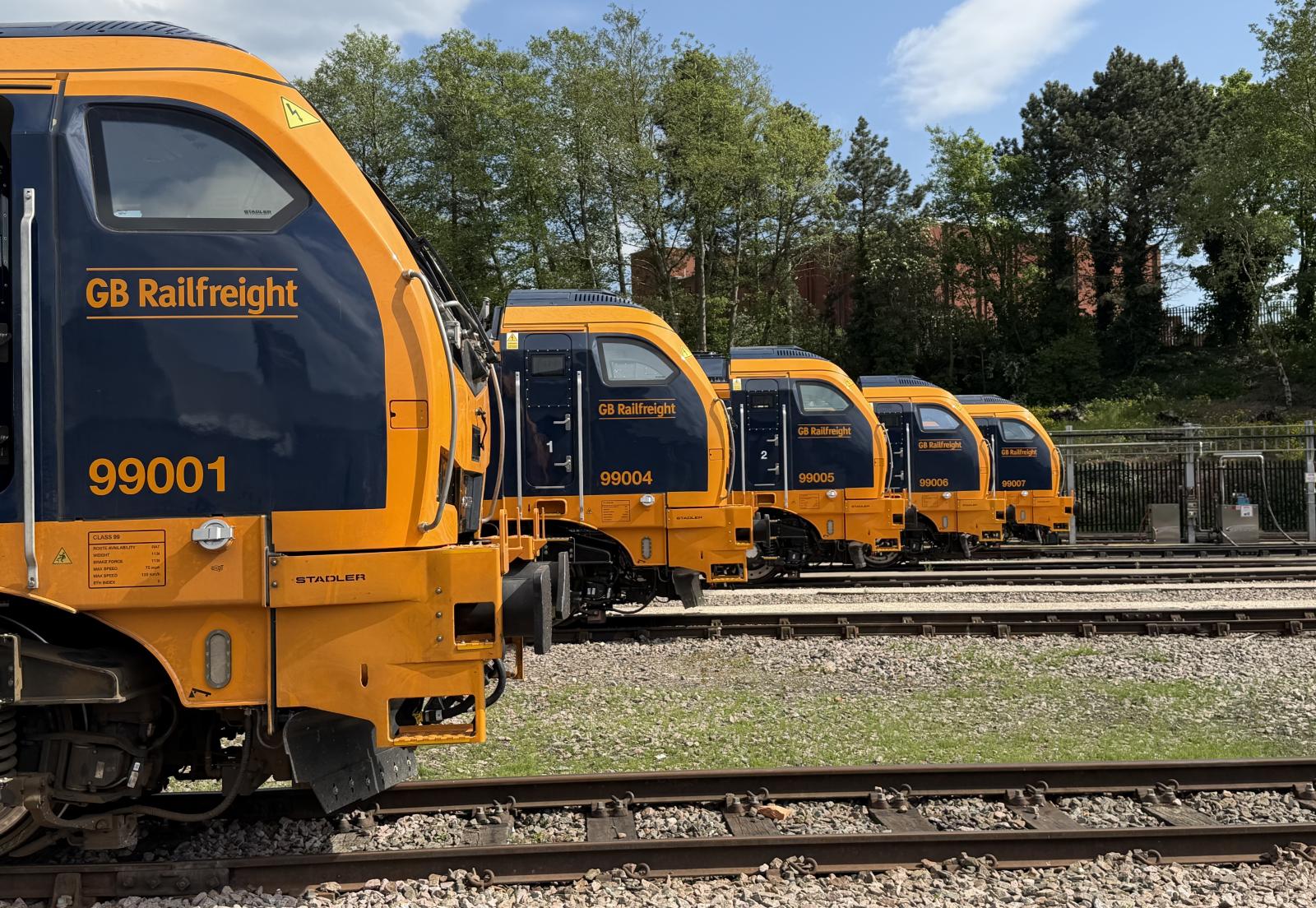GB Railfreight Secures Key Approvals as New Class 99 Locomotives Move ...