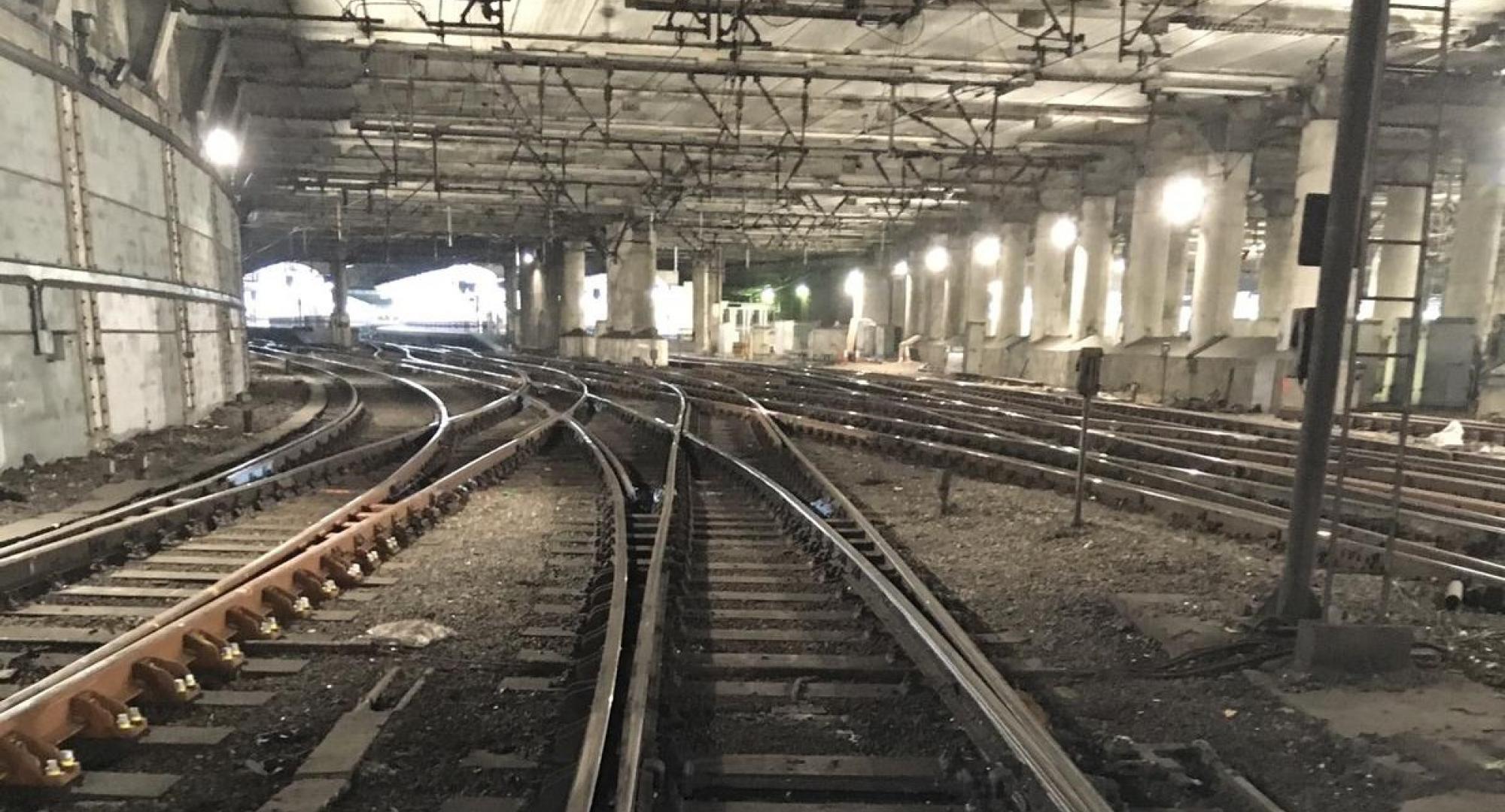 Improvements to track at Liverpool Street 