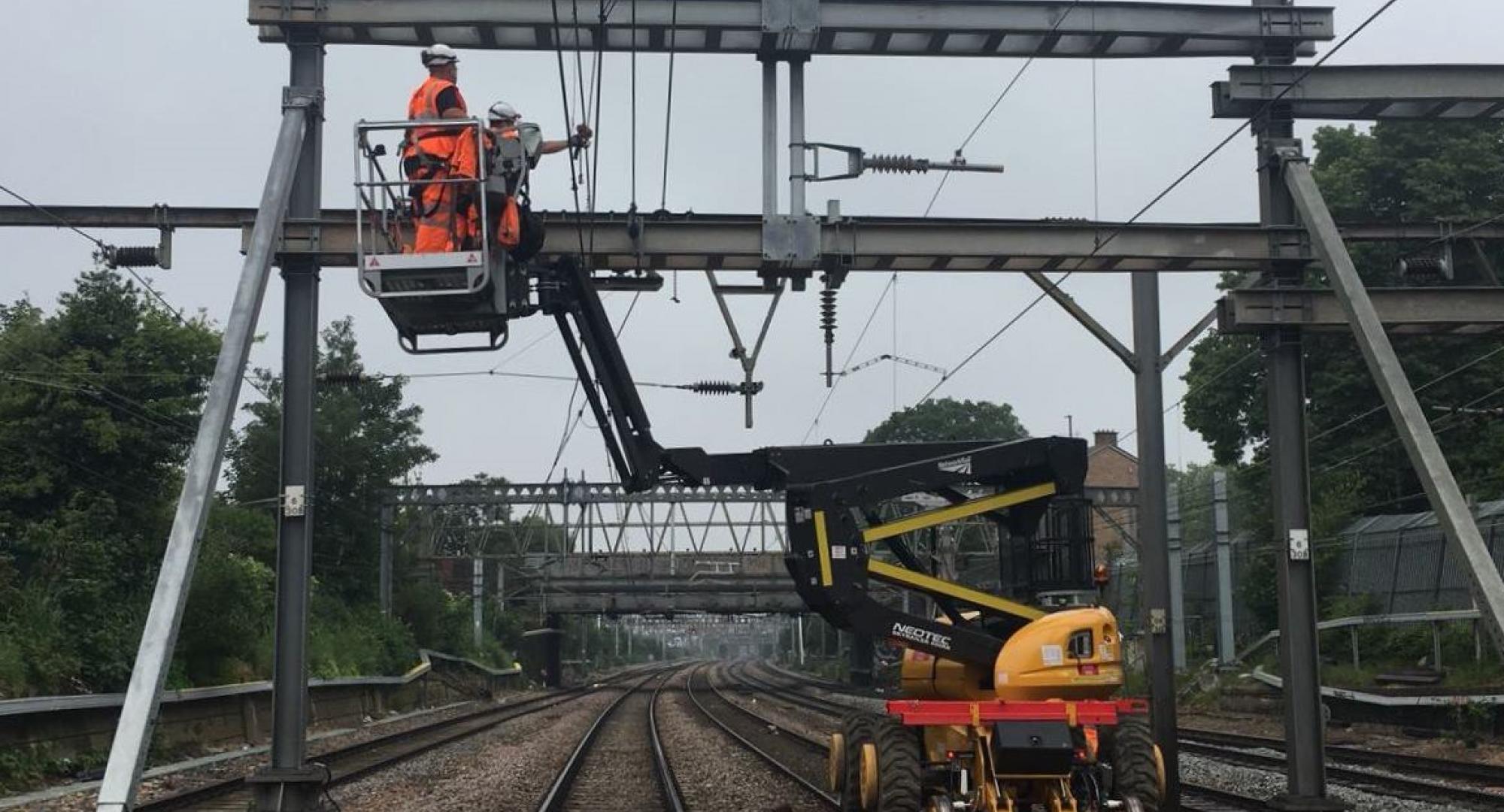 Great Eastern Mainline OLE renewals