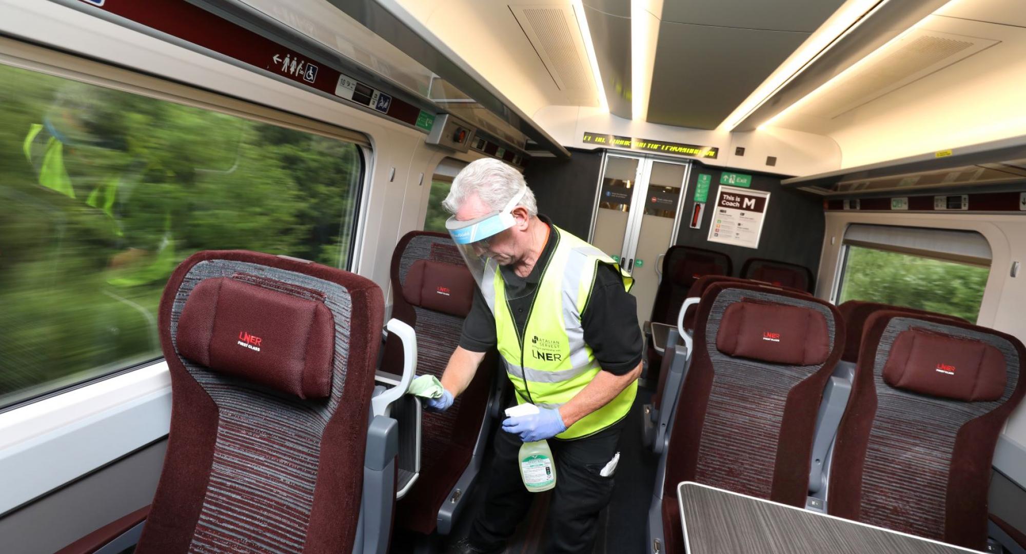 LNER: Record cleaning measures continue to keep customers safe 