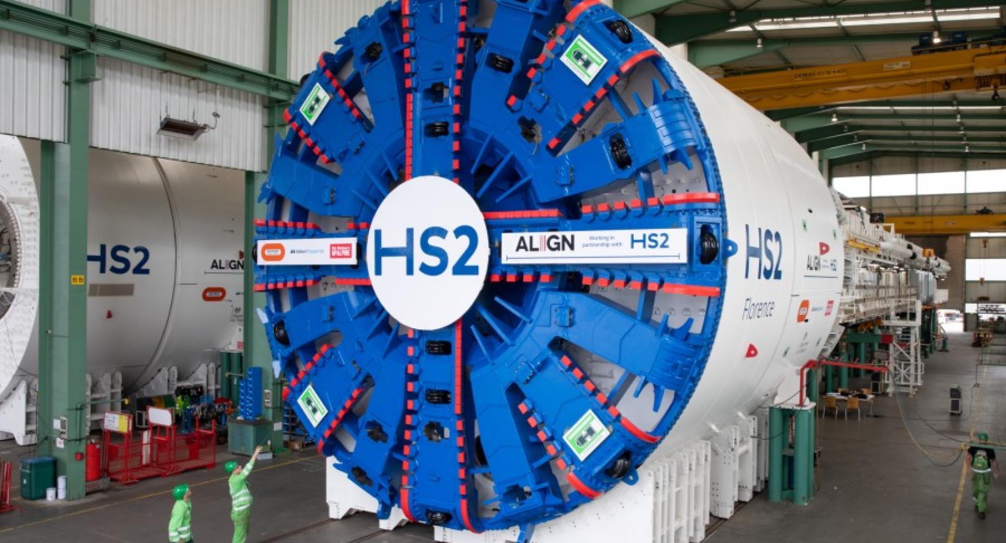 Tunnel Boring Machine Florence, at the Herrenknect factory