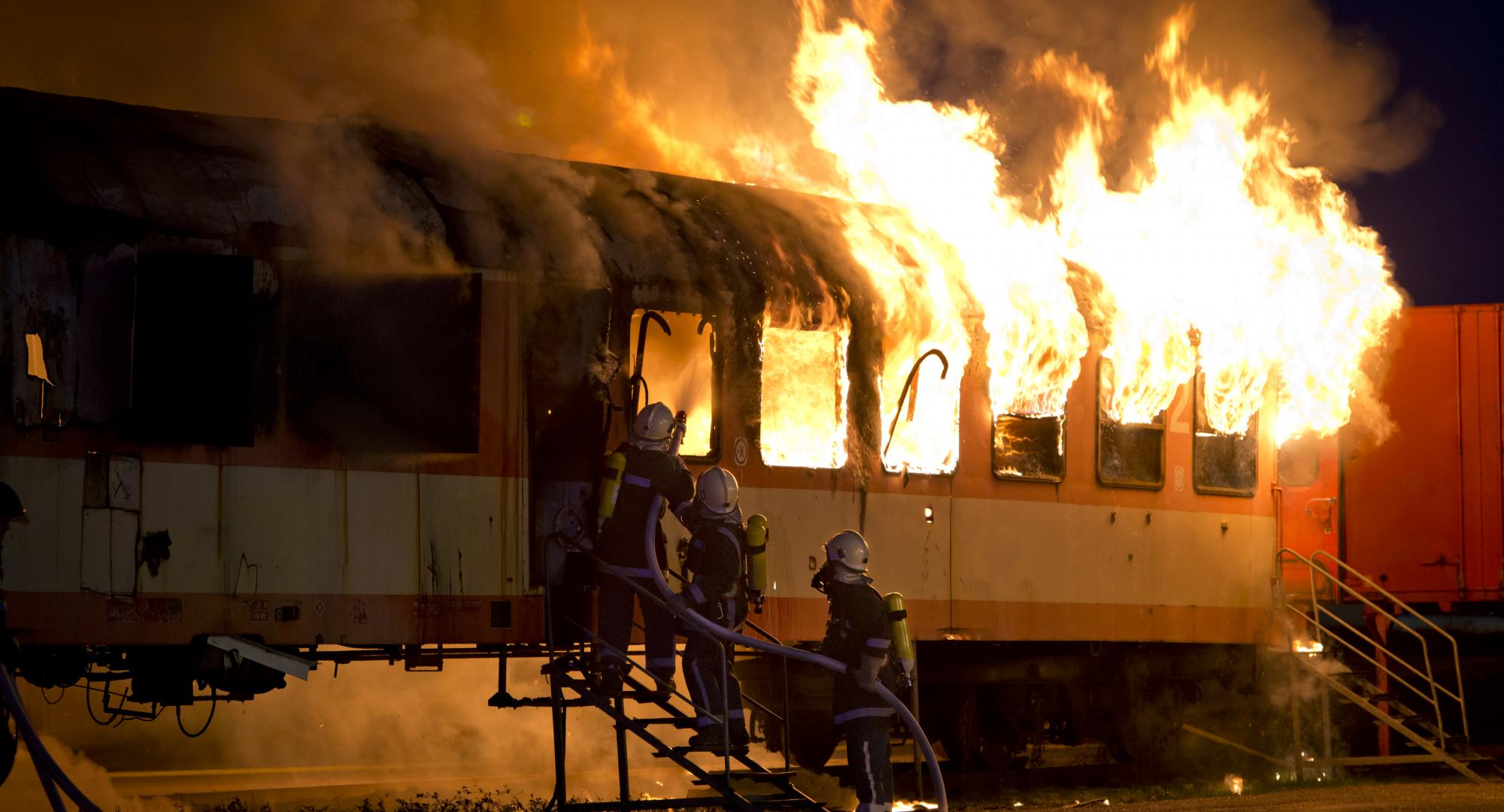 Train Fire
