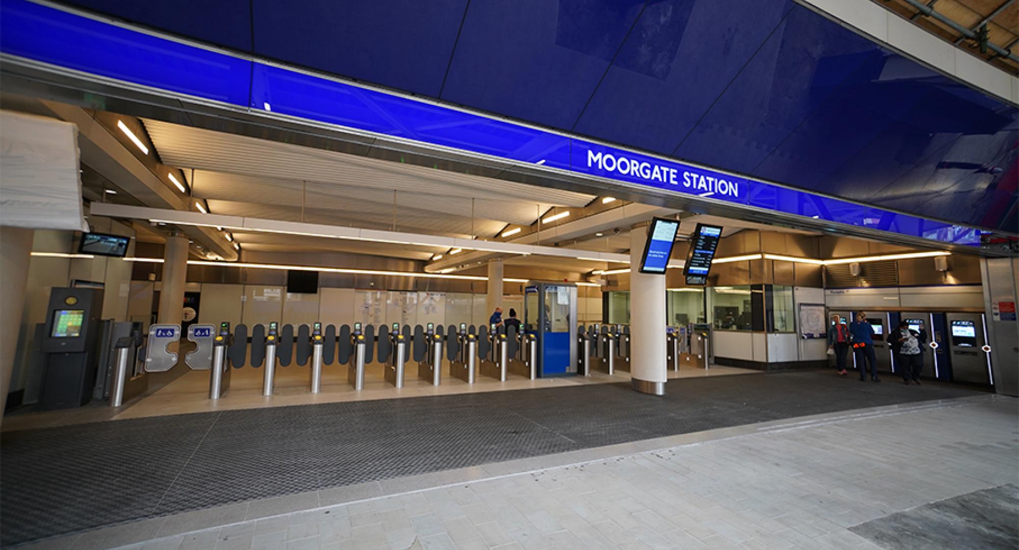 Moorgate railway station