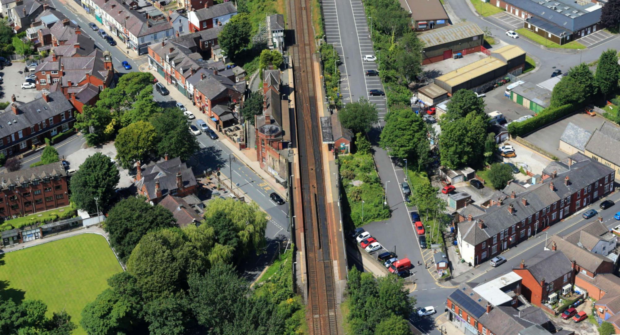 Romiley station
