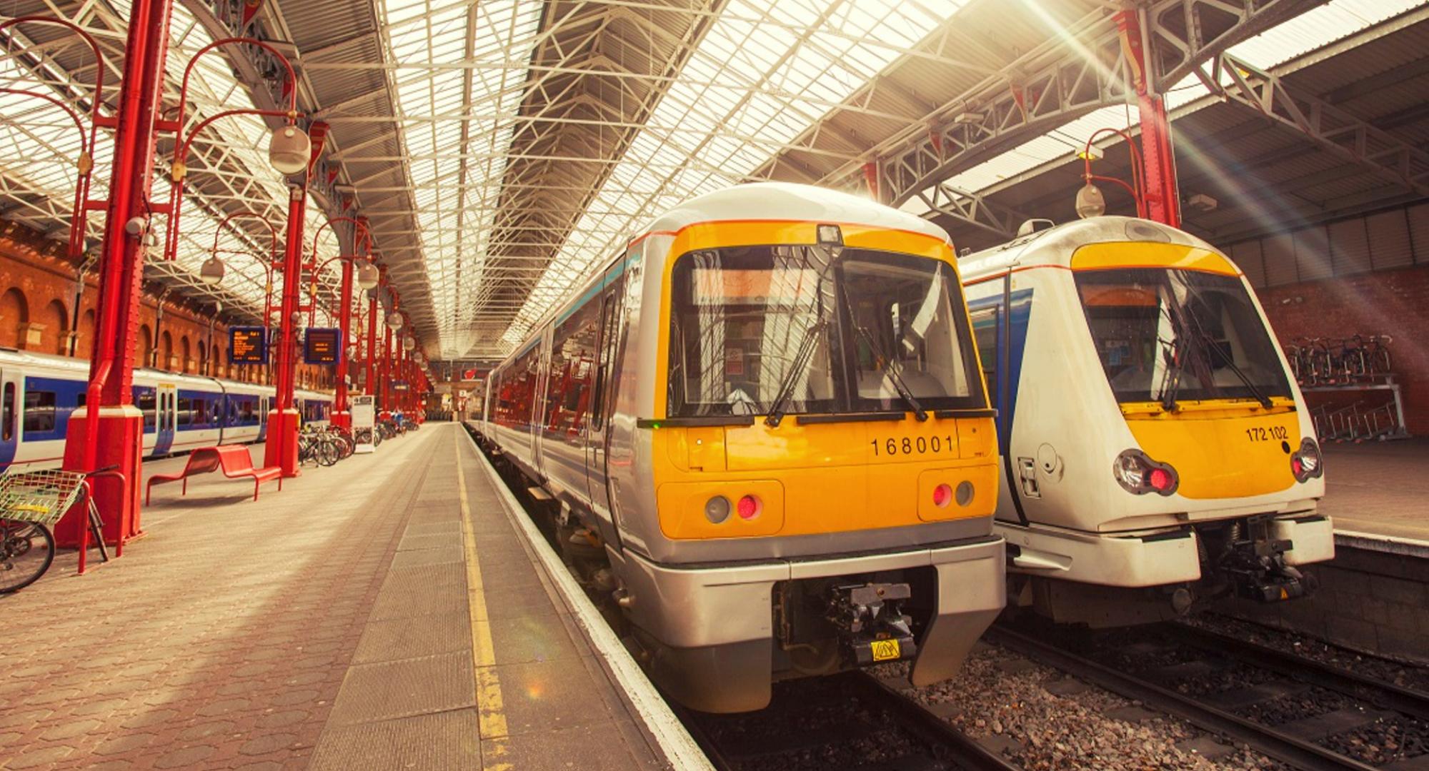 Chiltern trains at Marylebone station