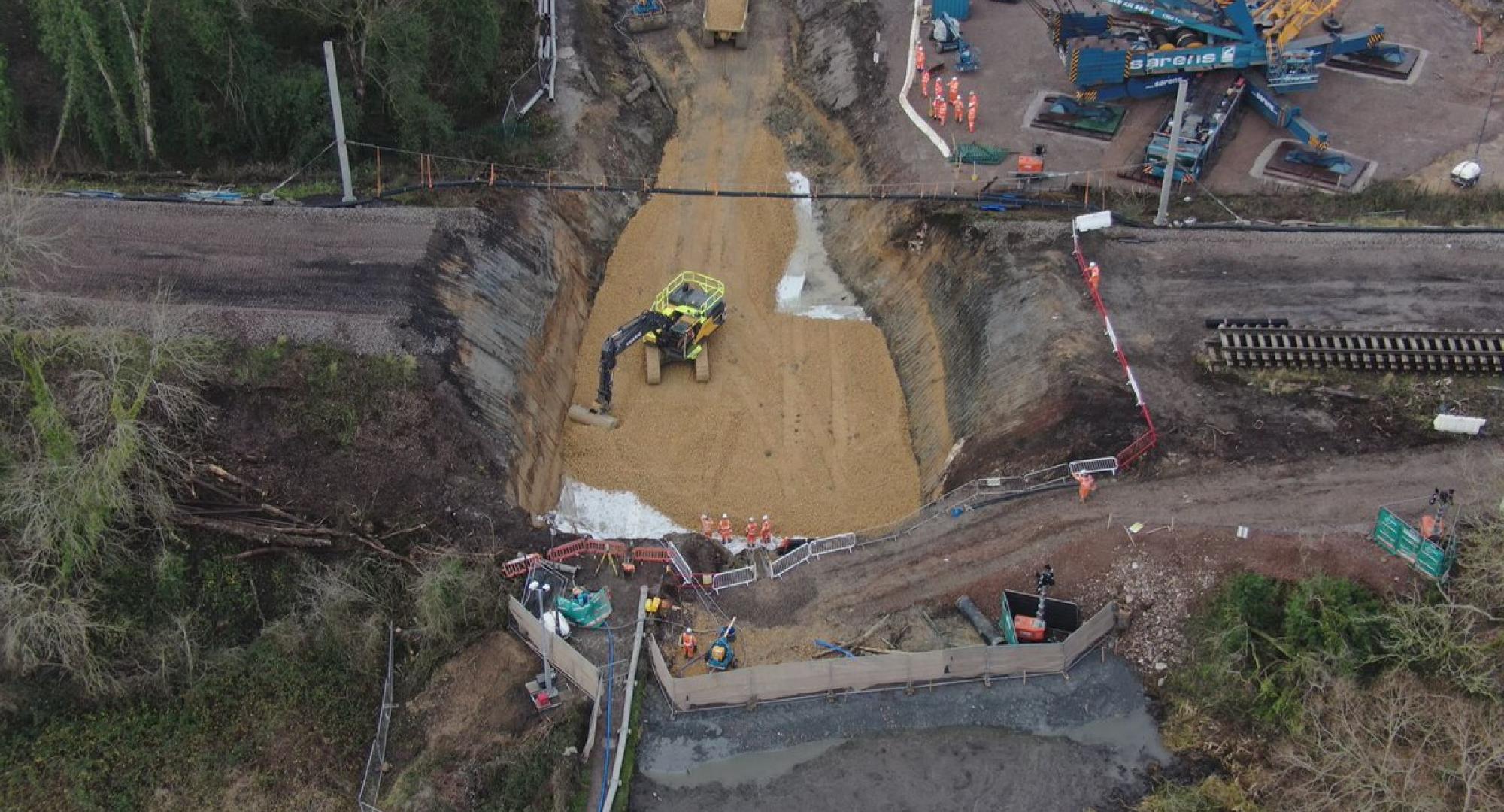 Ocean Bridge foundations laid