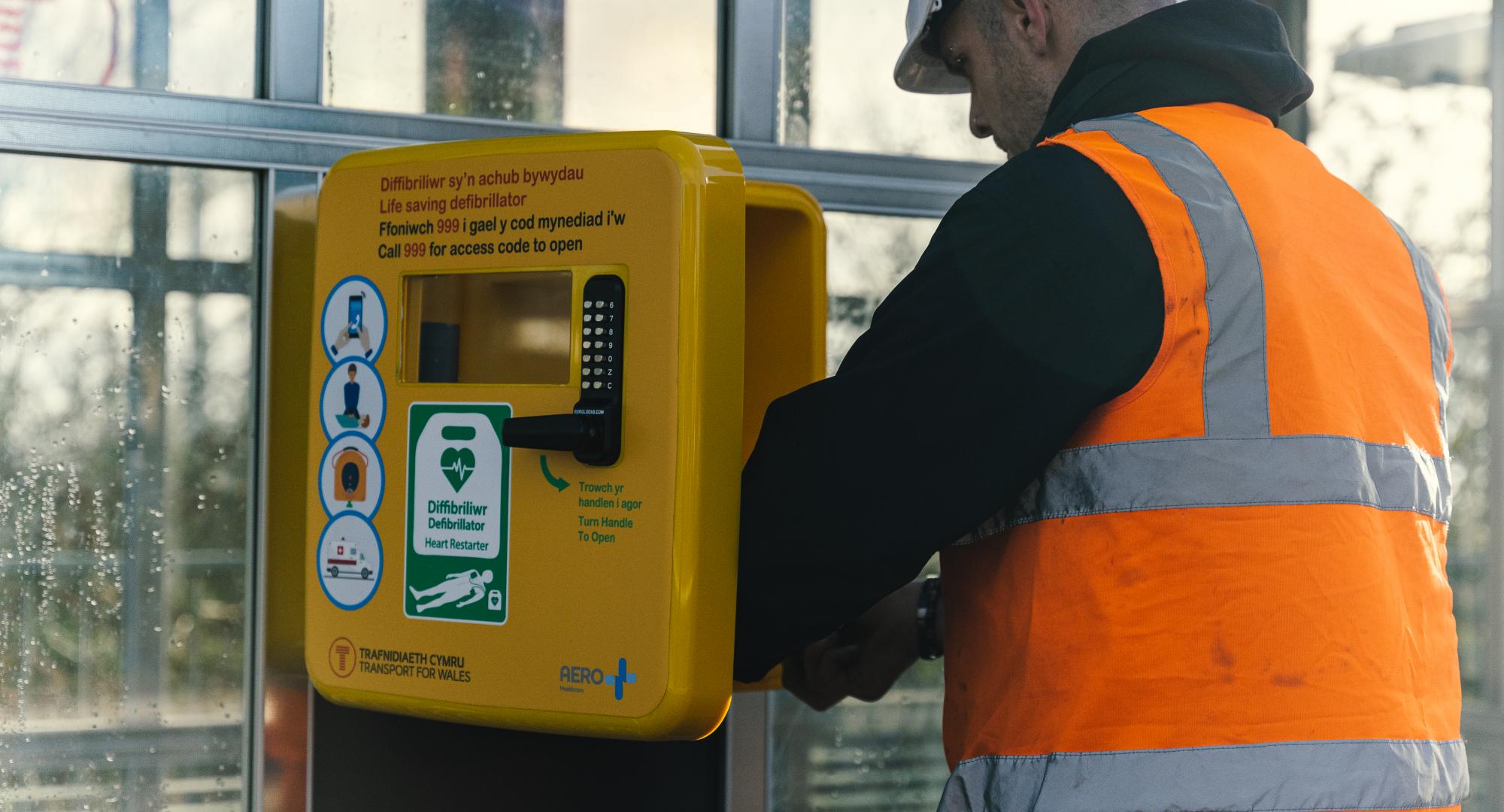 Defibrillator installation